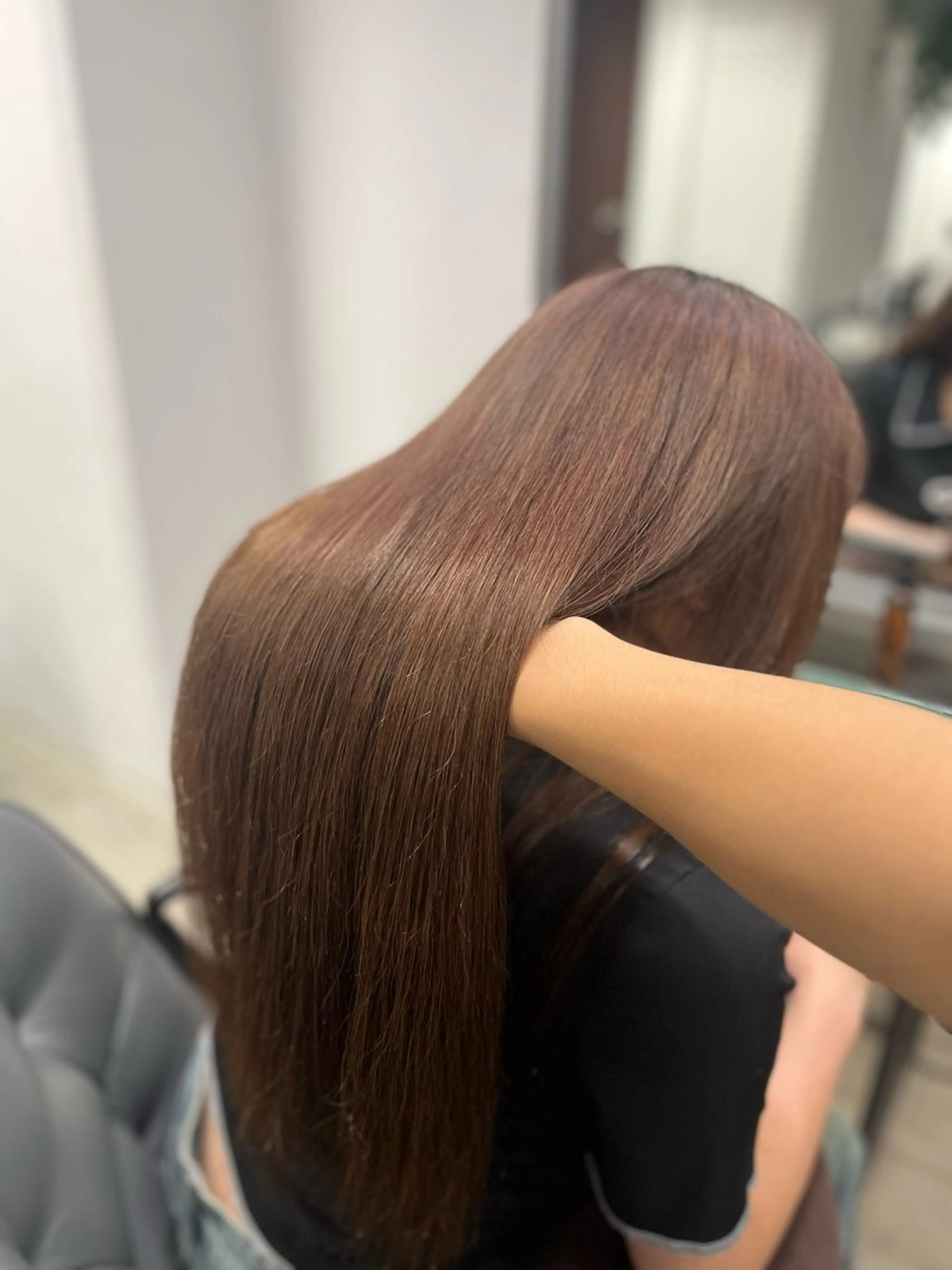 ロング カラー JIN/暖色カラー /髪質改善/艶髪のヘアスタイル