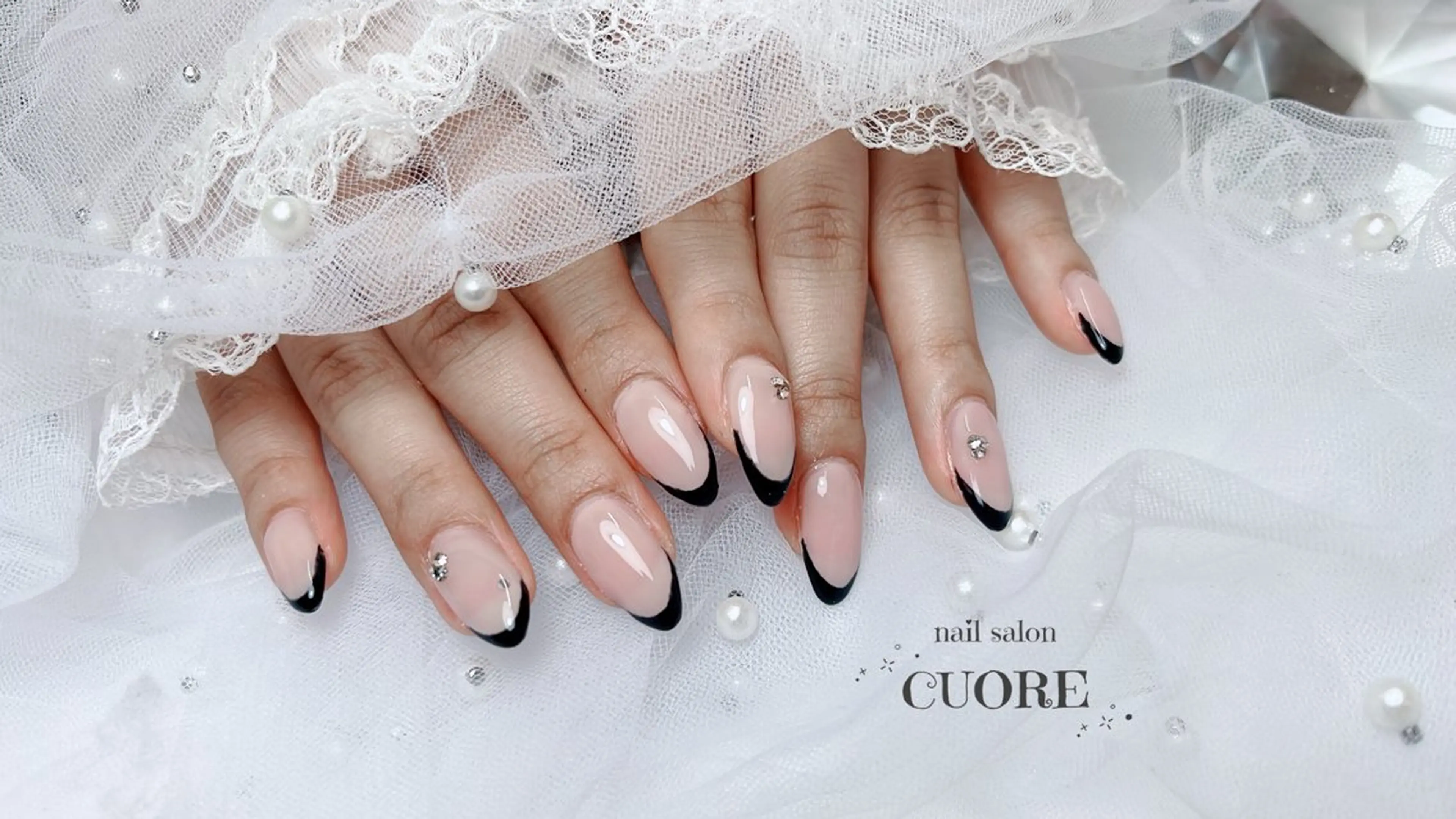ネイル フレンチネイル オフィスネイル シンプルネイル CUORE____nail所属・nail salon CUOREのネイルデザイン