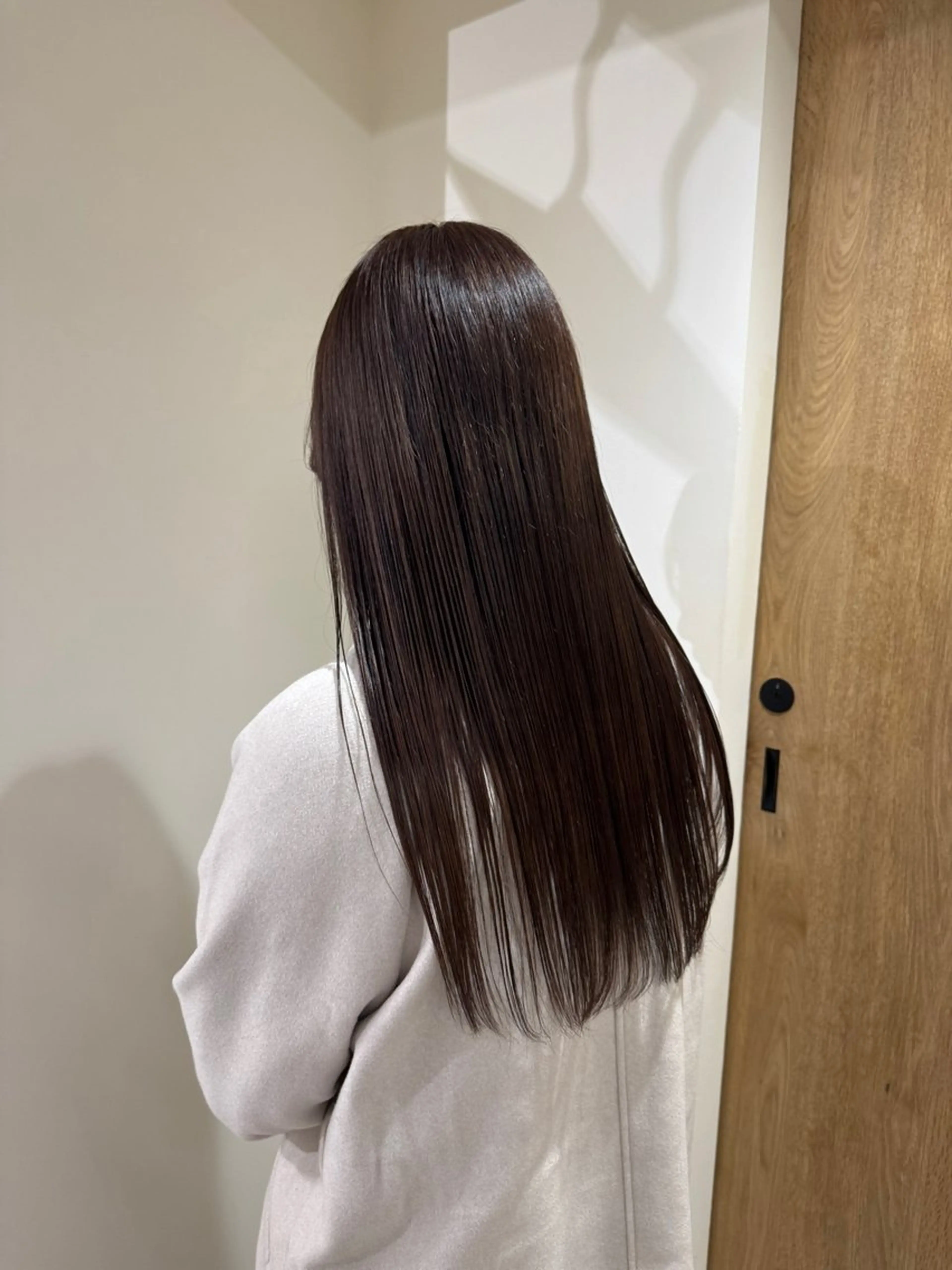 ロング カラー ゆ う あのヘアスタイル