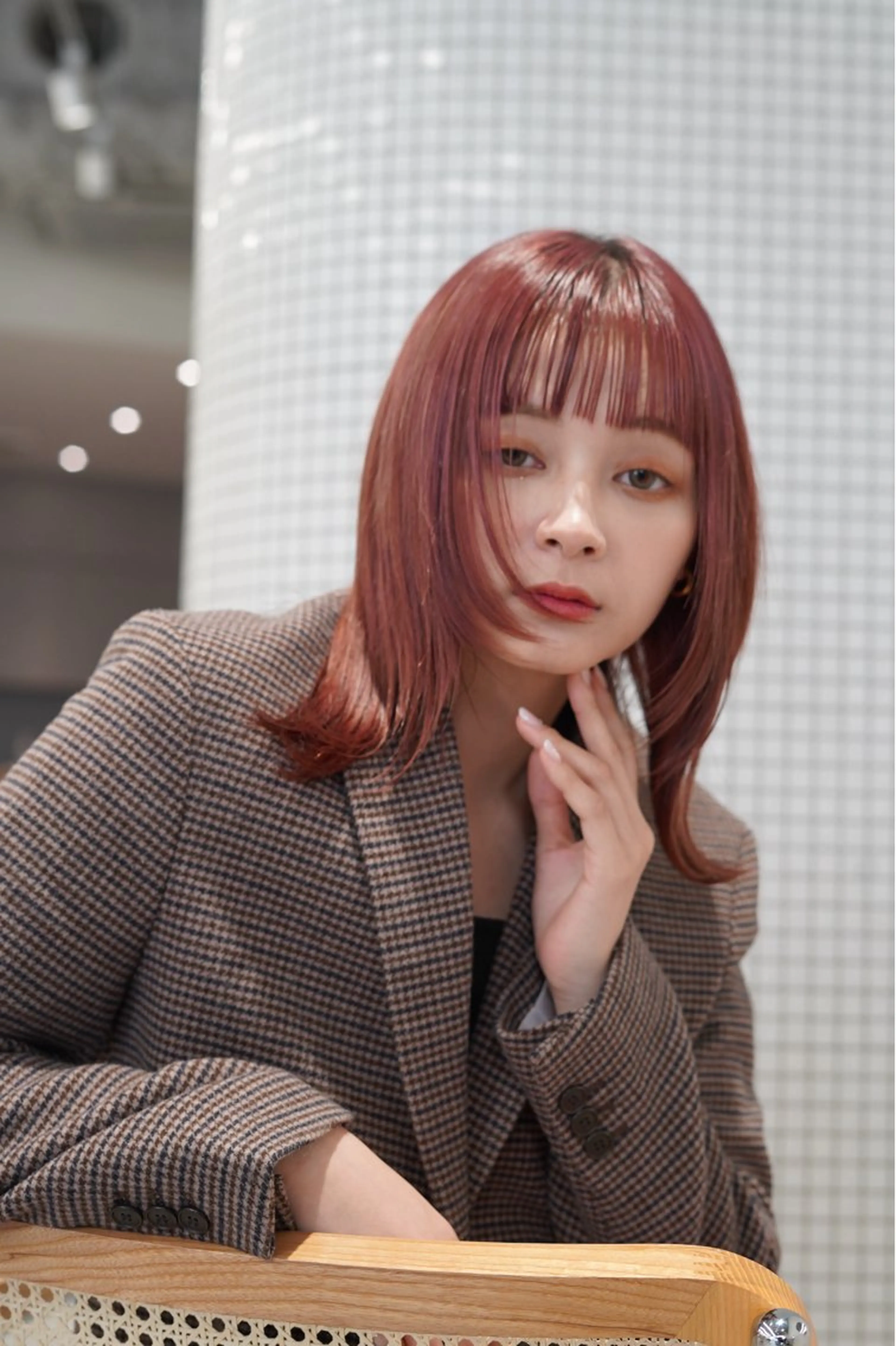 ミディアム 内山湧勝/メンズ/ ショート/パーマのヘアスタイル