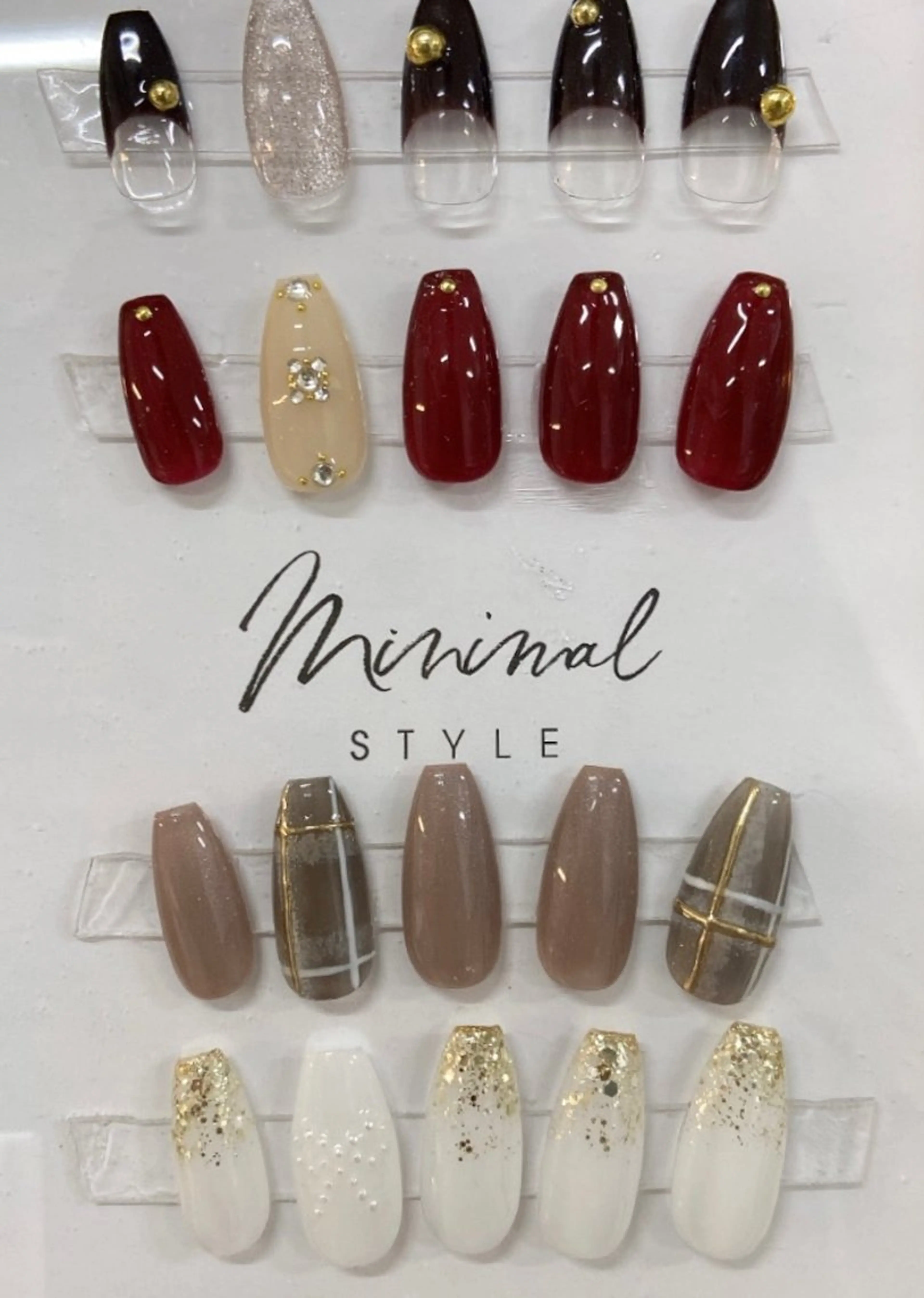 ネイル ハンドネイル HIKARI 4uまつ毛ネイルのネイルデザイン