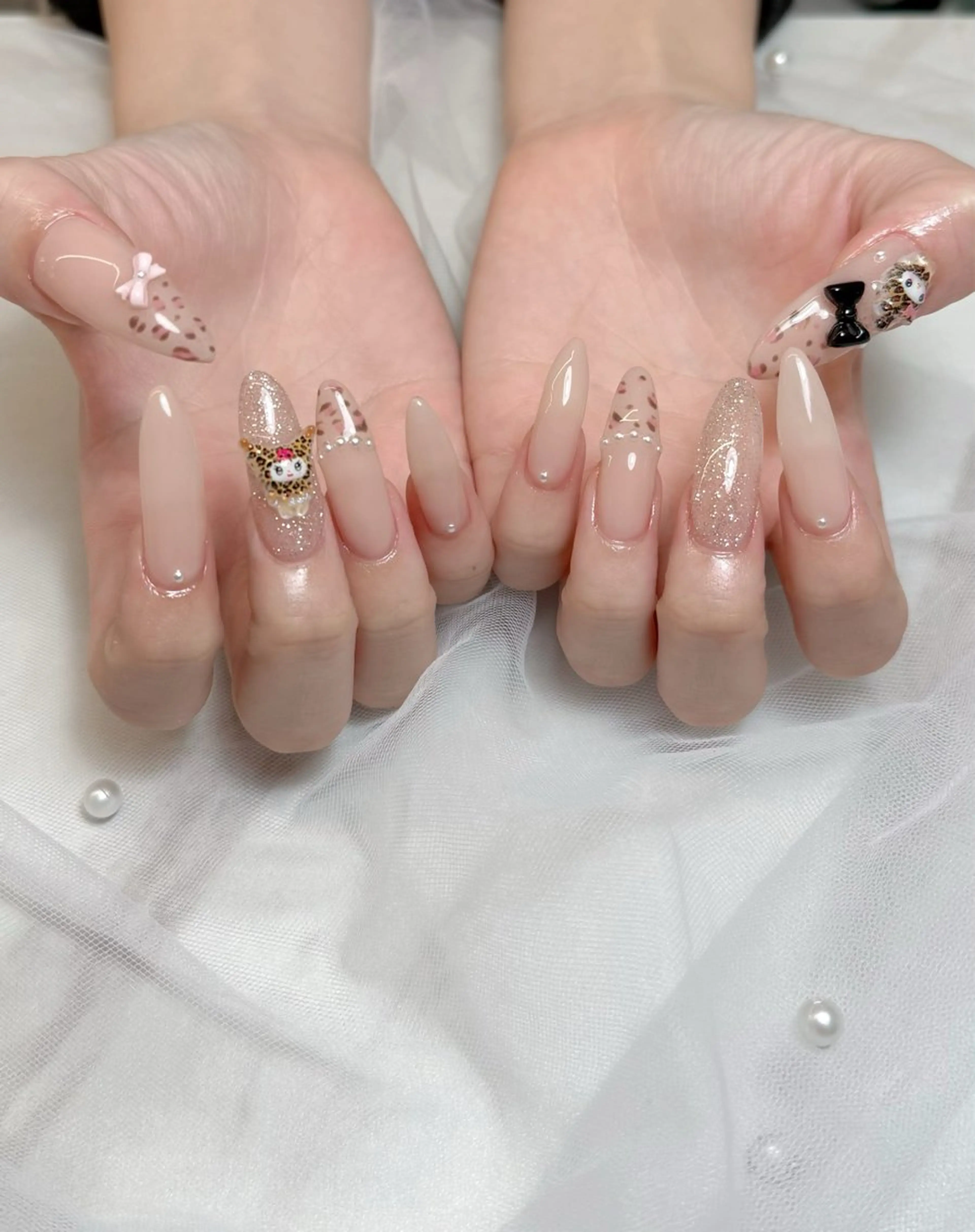 ネイル mau🩵nail 堺筋本町｜心斎橋のネイルデザイン
