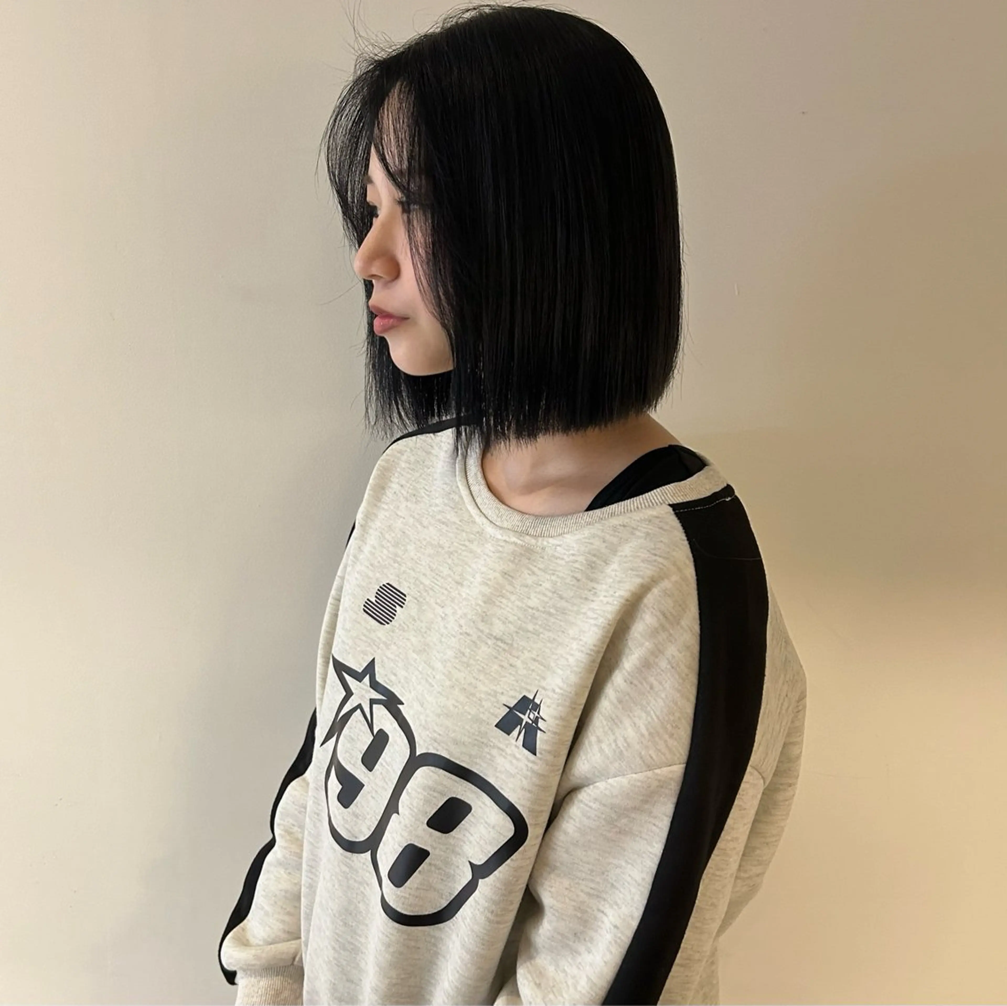 ミディアム カラー ブリーチ ケアブリーチ 透明感カラー ダブルカラー ブリーチなしカラー nonoka オリーブ/レイヤーのヘアスタイル