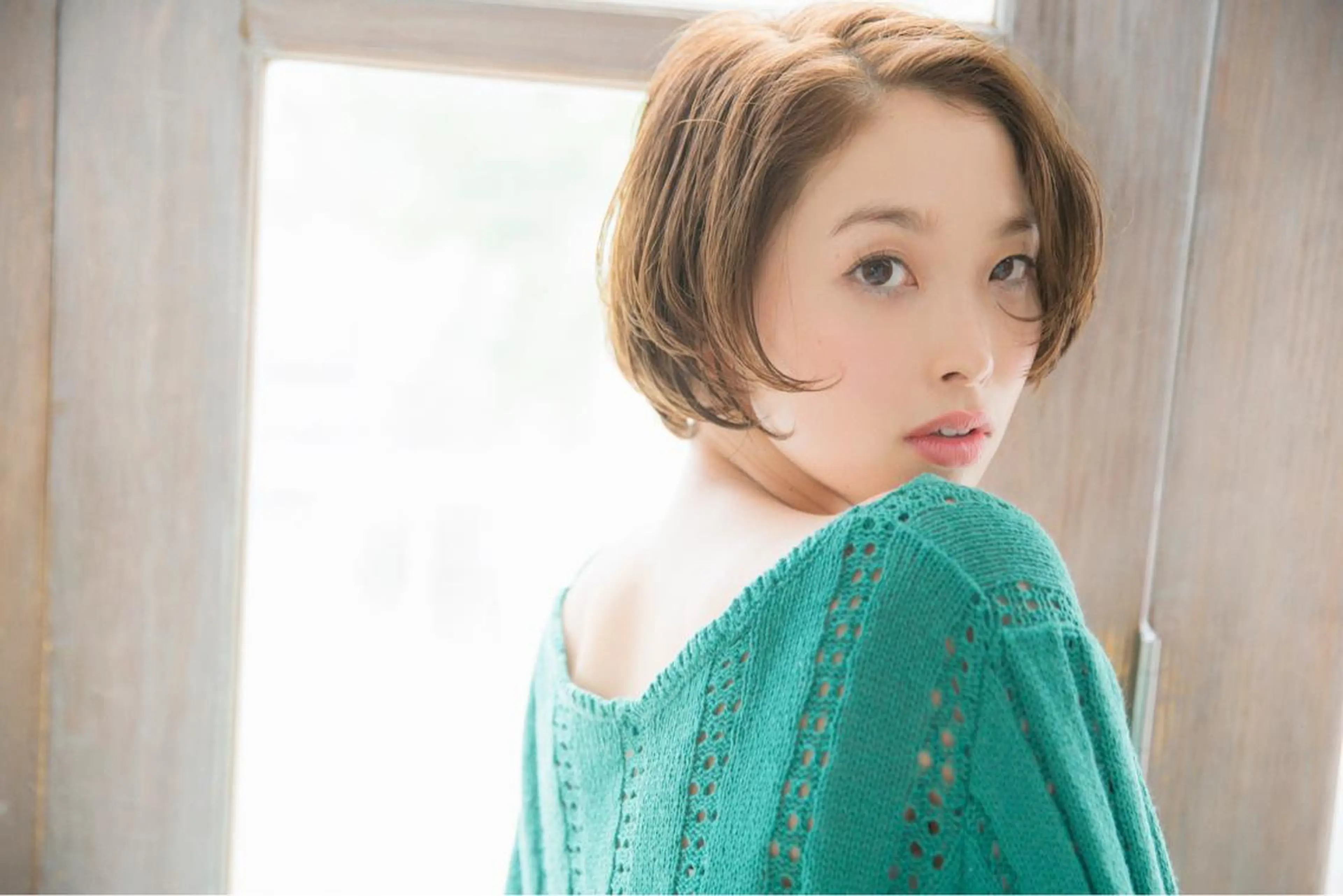 ショート ボブ 所渉/韓国レイヤー /ウルフカットのヘアスタイル