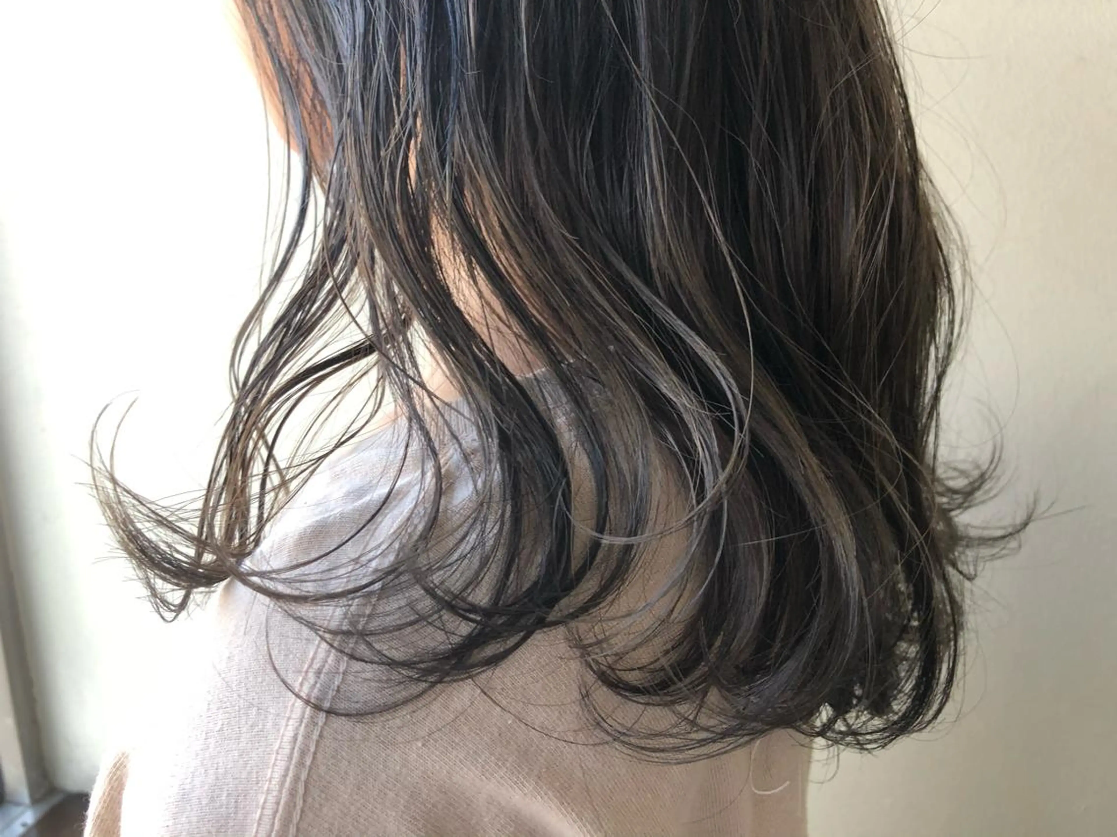 ミディアム カラー ヘアアレンジ ベージュカラー 透明感カラー ヘアカラー トリートメント 🌻韓国風ヘア🌻 ✨🌷ナナコ🌷のヘアスタイル