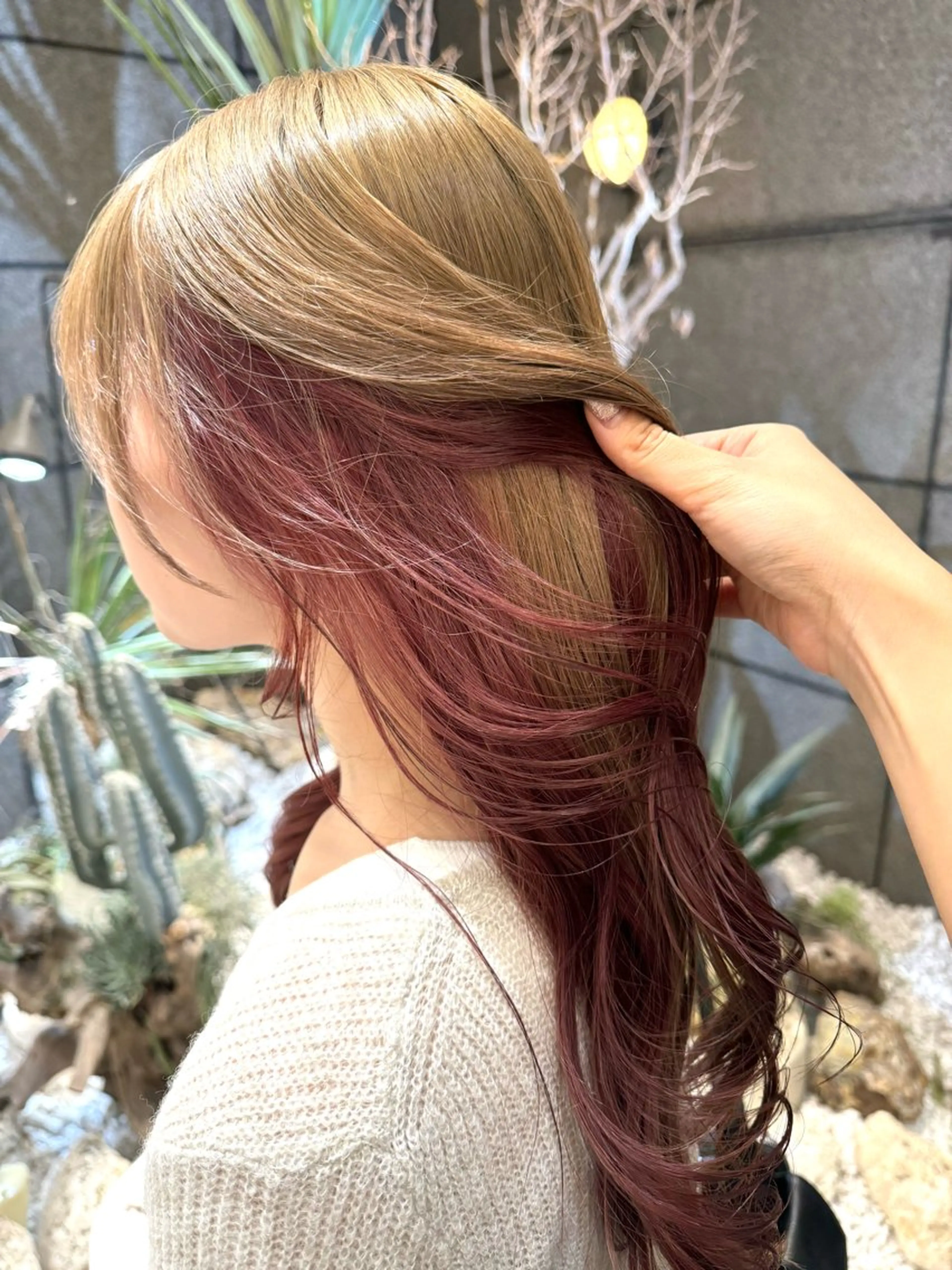 ロング カラー ヘアカラー 学生人気no.1 🦋ナツミのヘアスタイル