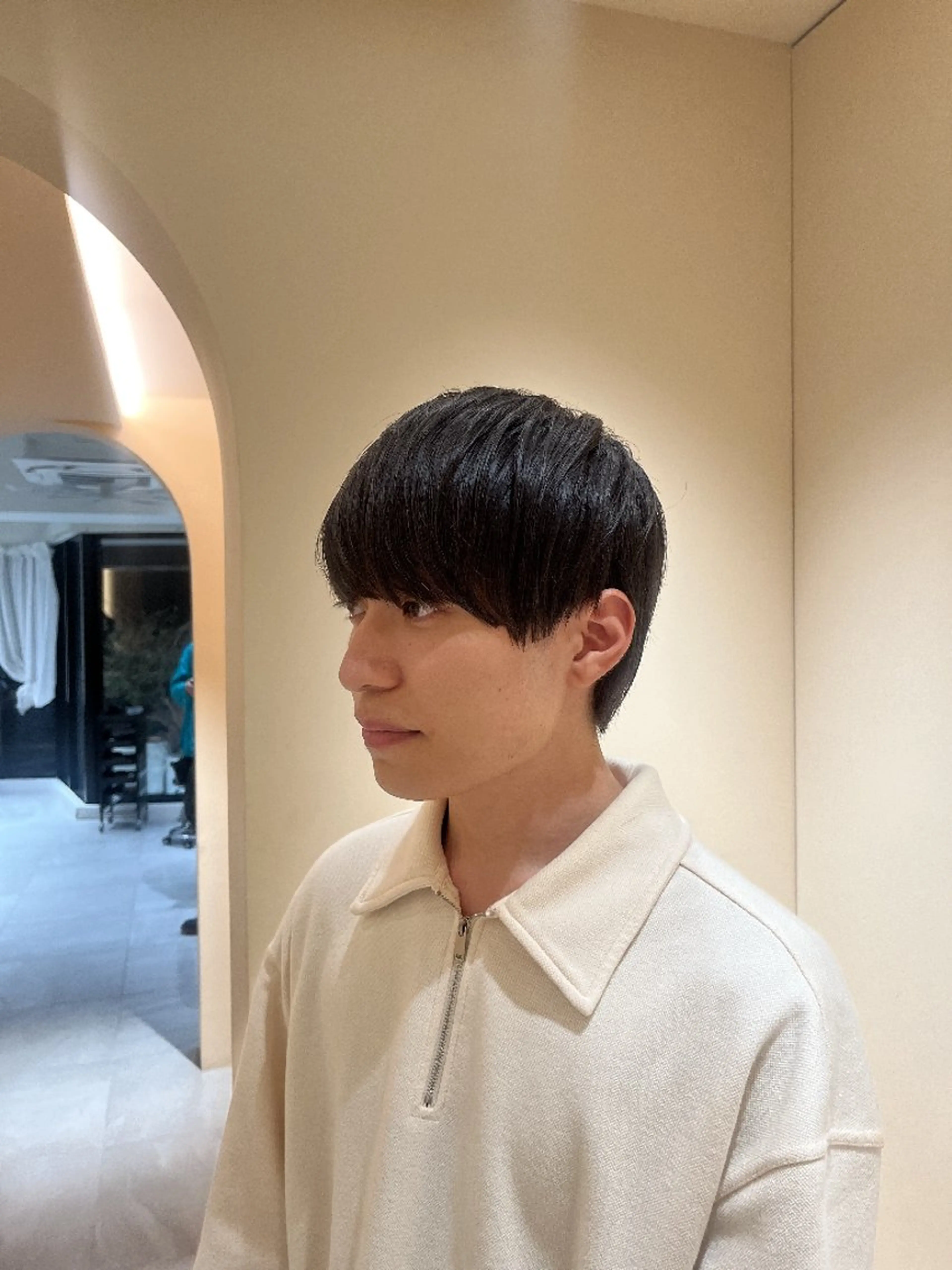 ショート メンズ マッシュ ショートヘア カット 【メンズカット/パー マ✂️】momo🌷のヘアスタイル
