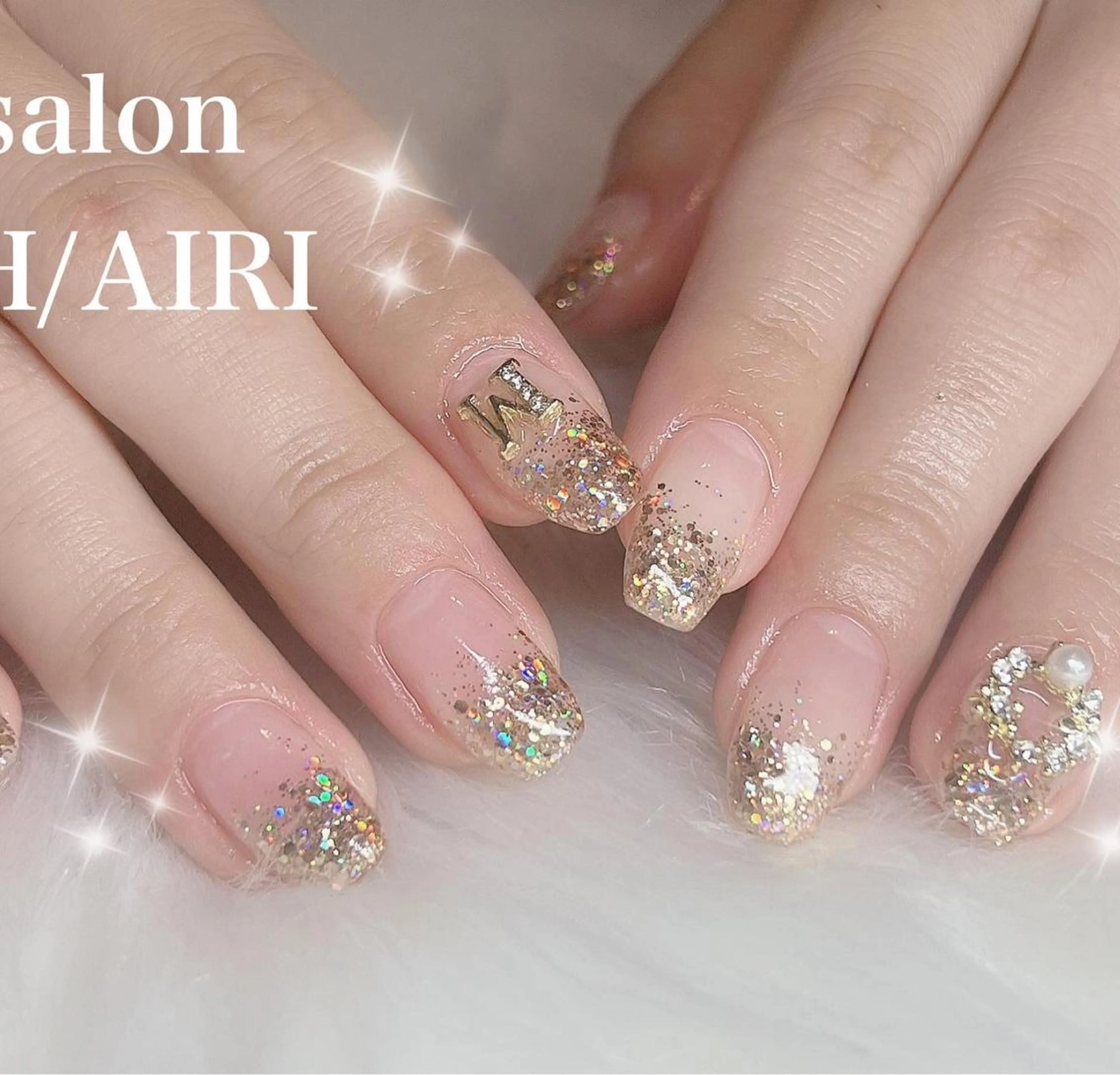 ネイル ラメ(グリッター) ラメグラデーション NailSalon /JAPHのネイルデザイン