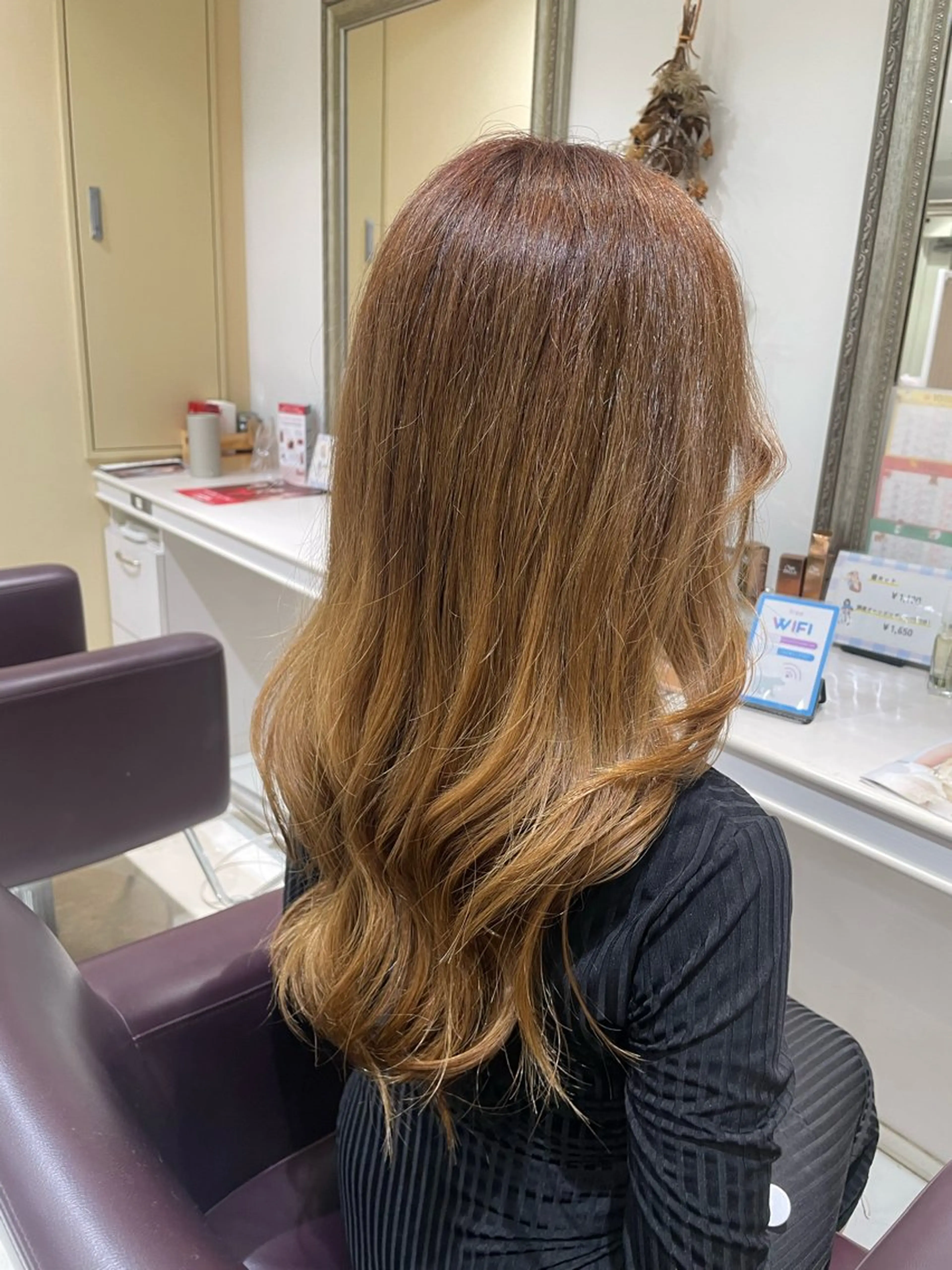 ロング ヘアアレンジ 前田 夏実/メンズカットのヘアスタイル