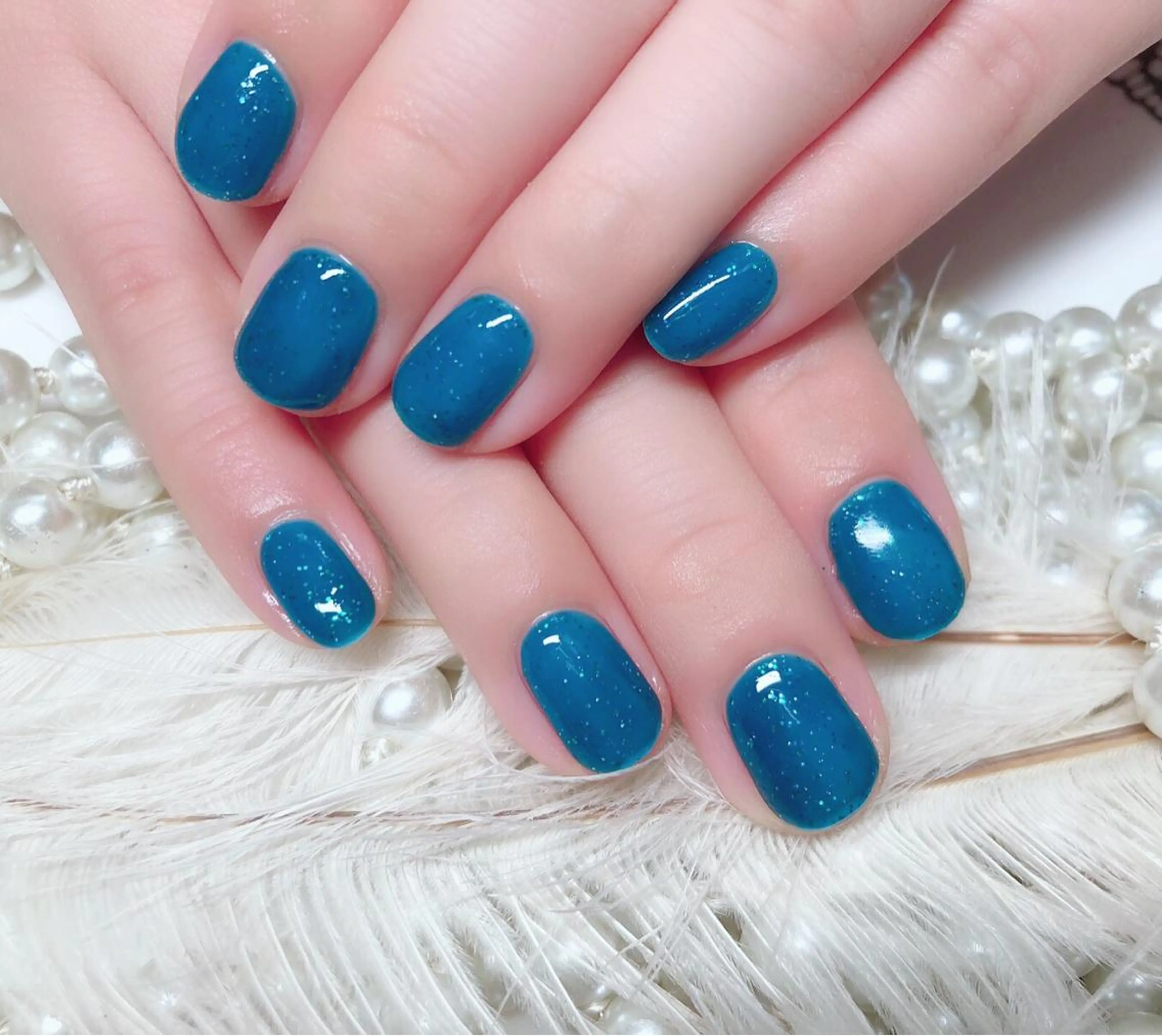 ネイル ハンドネイル マジック ミラーのネイルデザイン