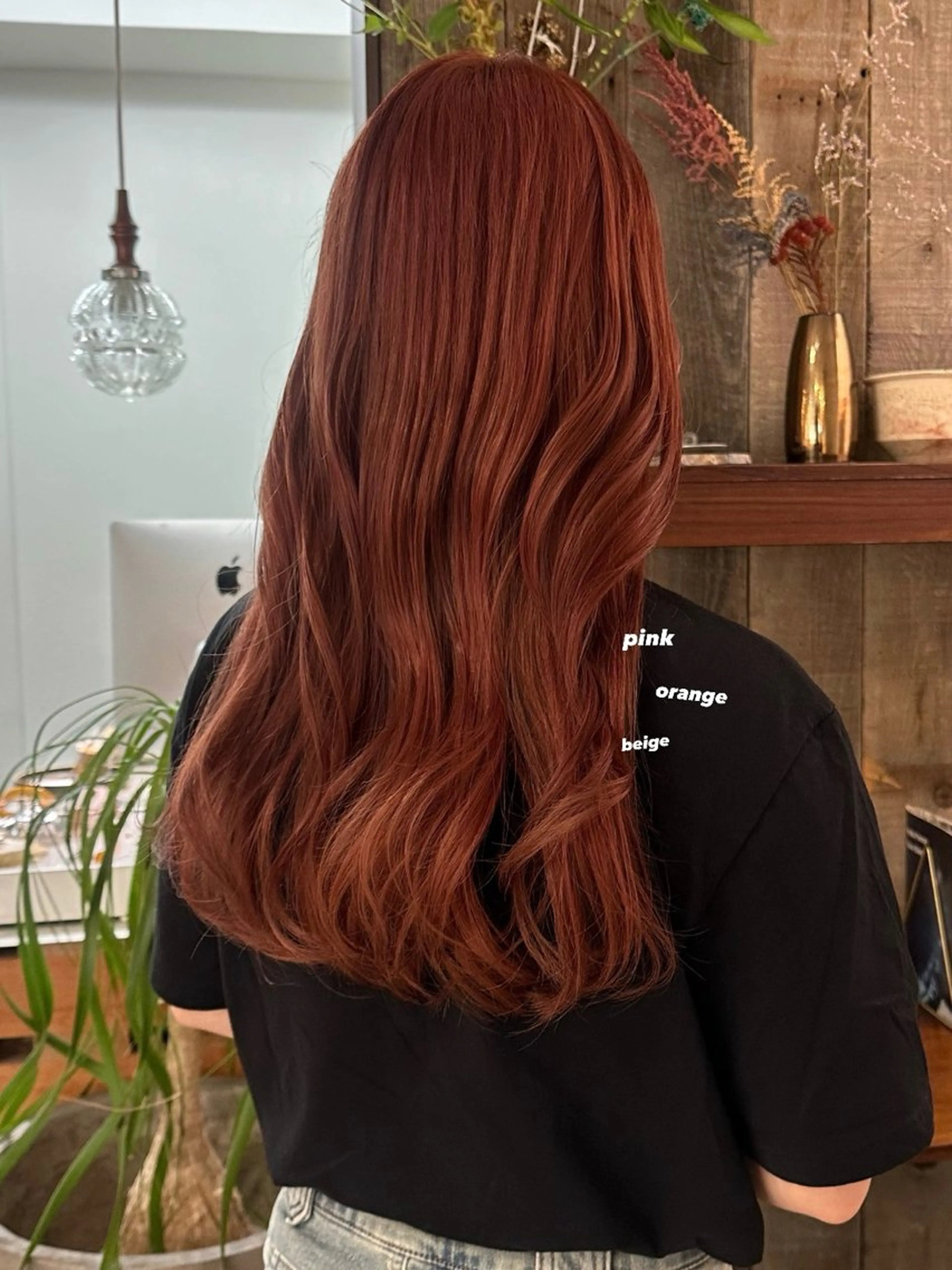 ロング カラー 暖色カラー/レイヤー 🌙 オノユリカのヘアスタイル