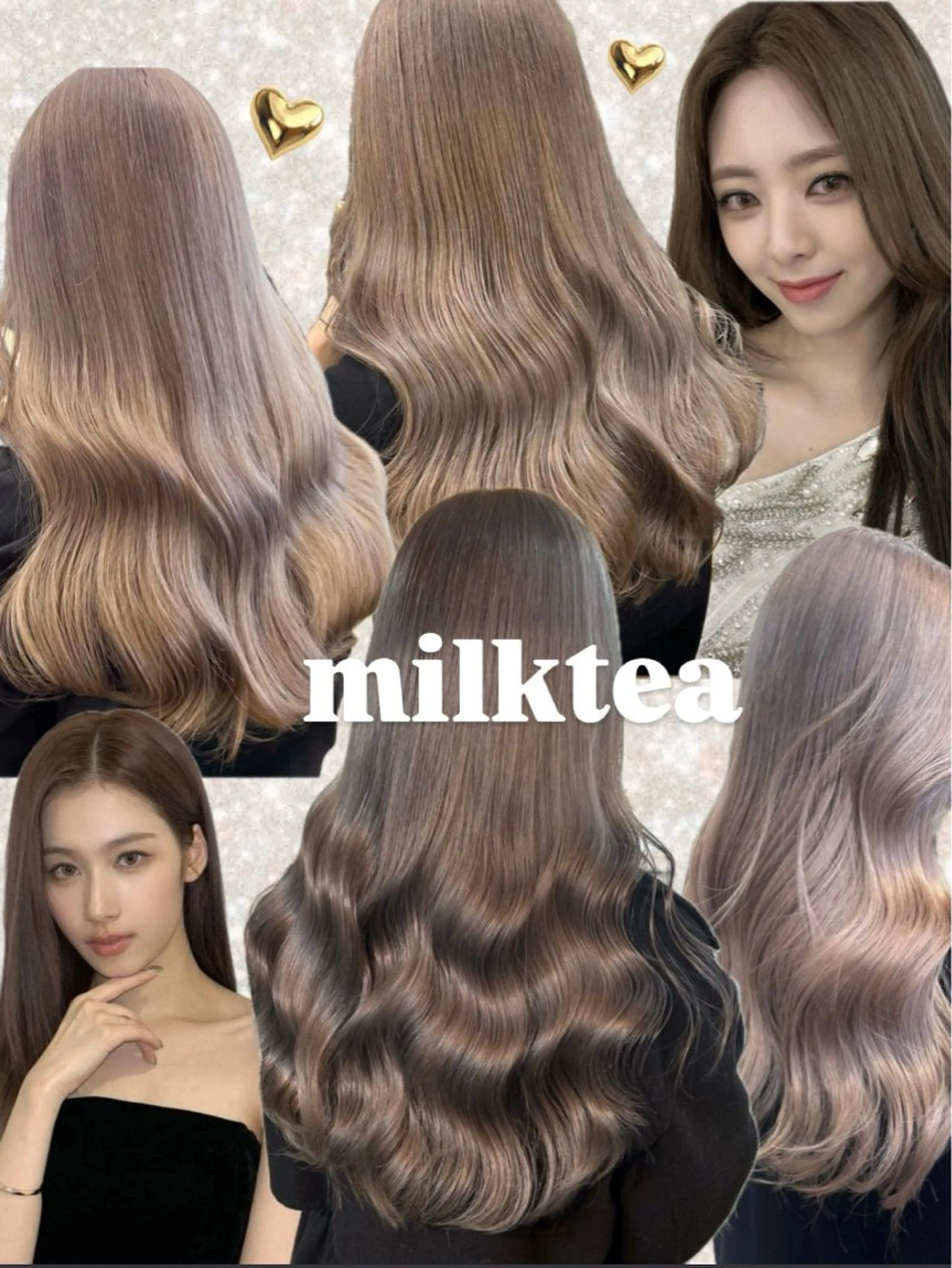 ロング ヘアカラー ハイトーンカラー 🦋yuri🦋のヘアスタイル