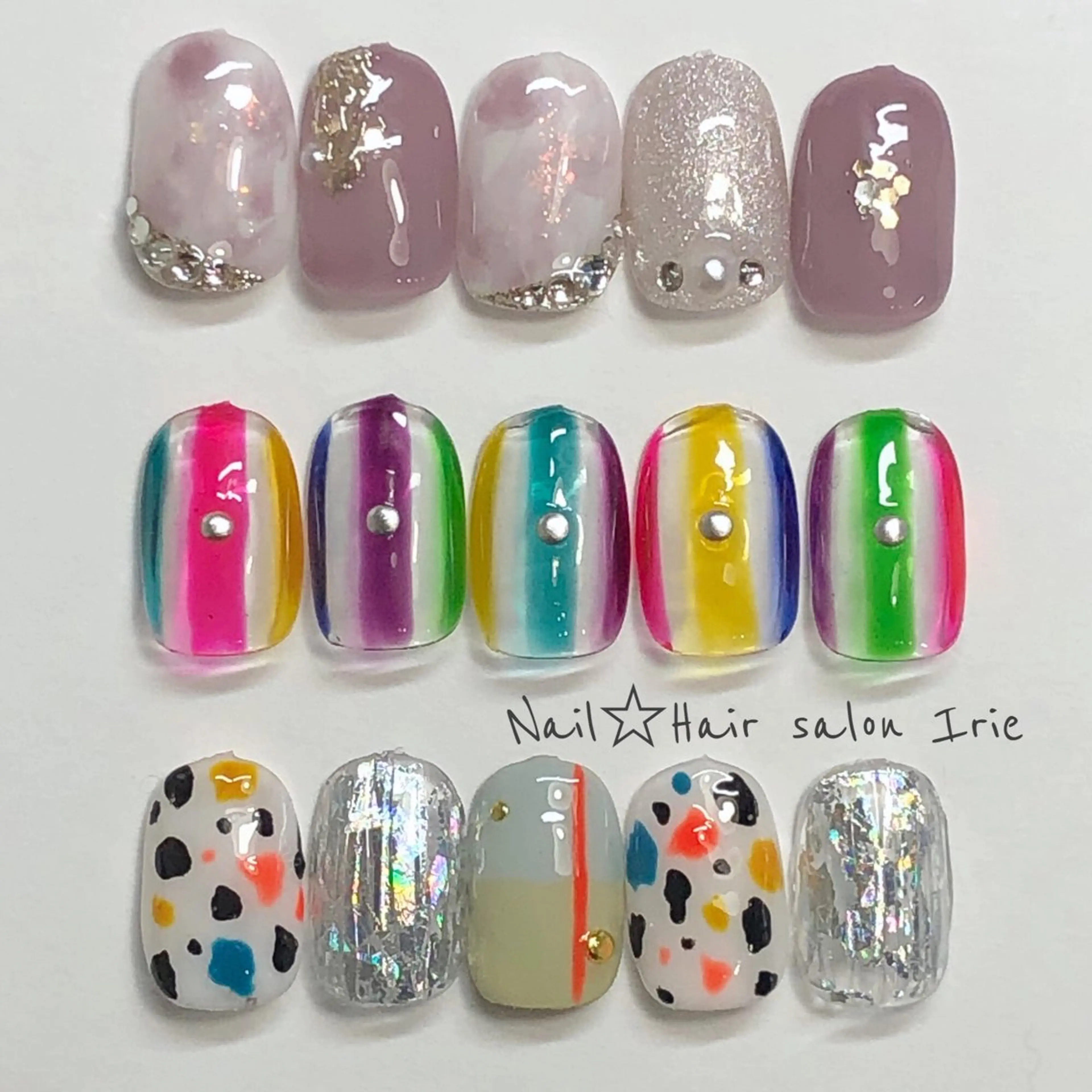 ネイル ハンドネイル 與儀 知佳のネイルデザイン