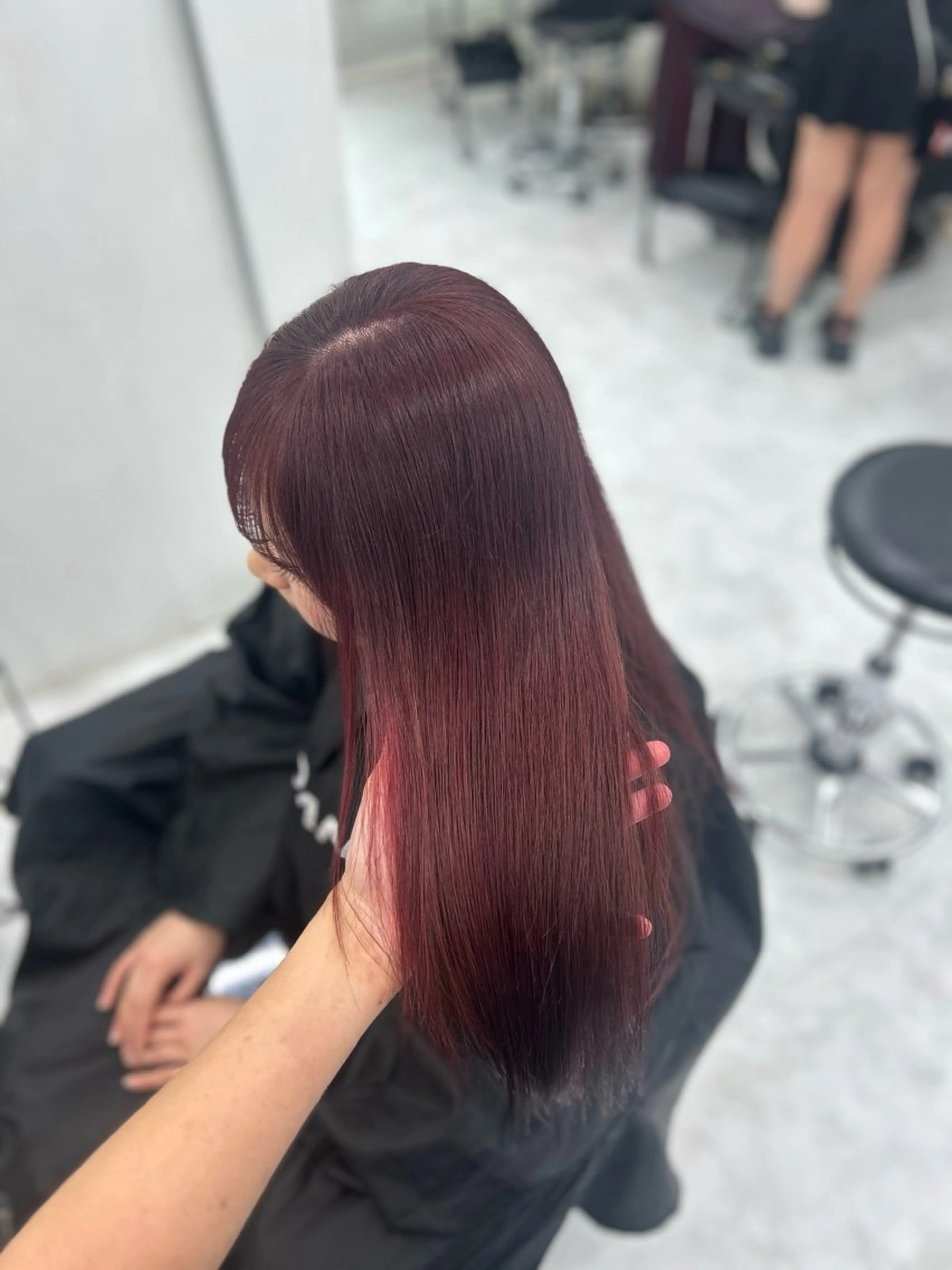 セミロング 🥀艶髪/似合わせ 暖色/まな🥀のヘアスタイル