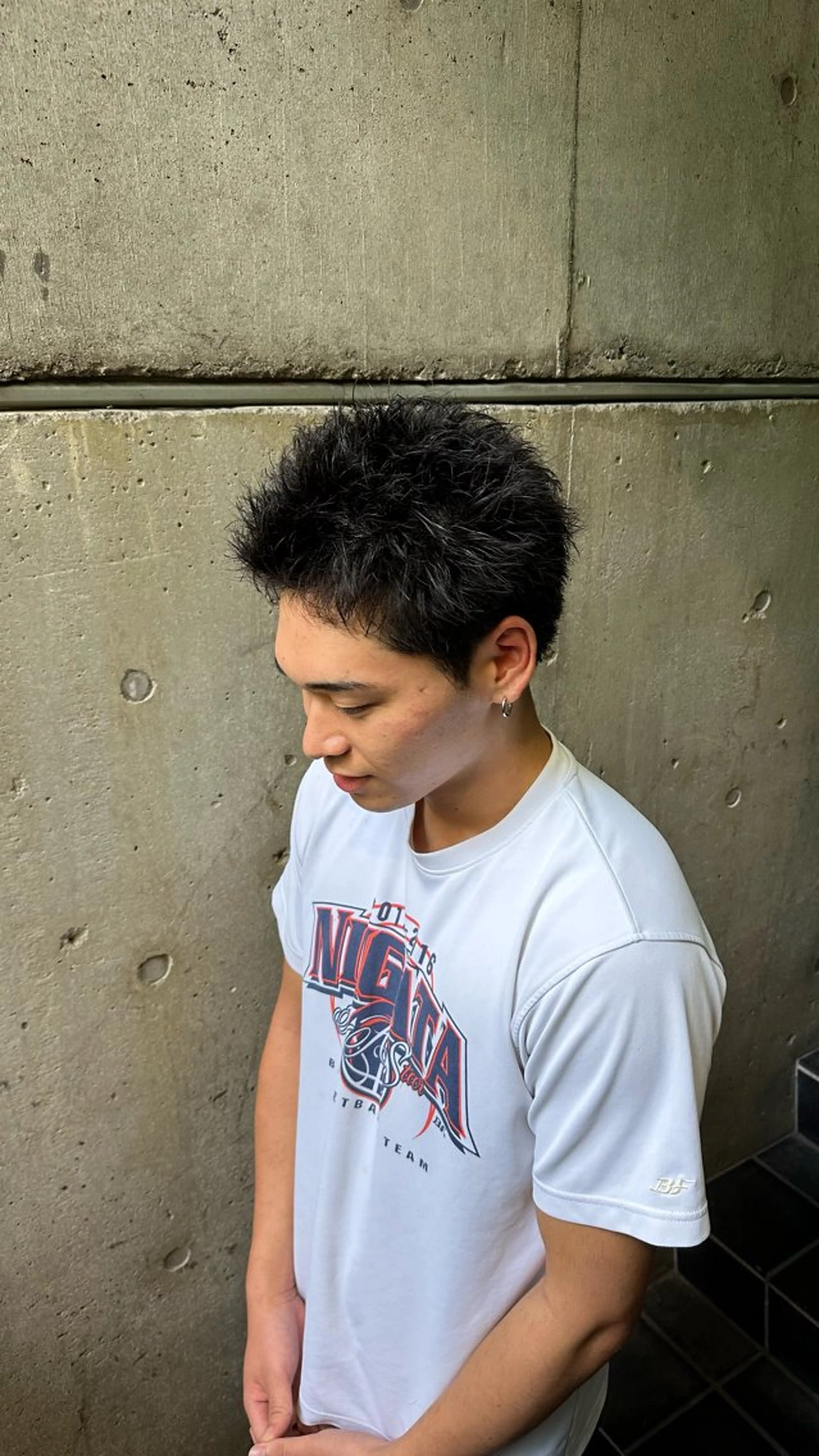 ショート メンズ スパイキーショート ショートヘア 五十嵐 圭音のヘアスタイル