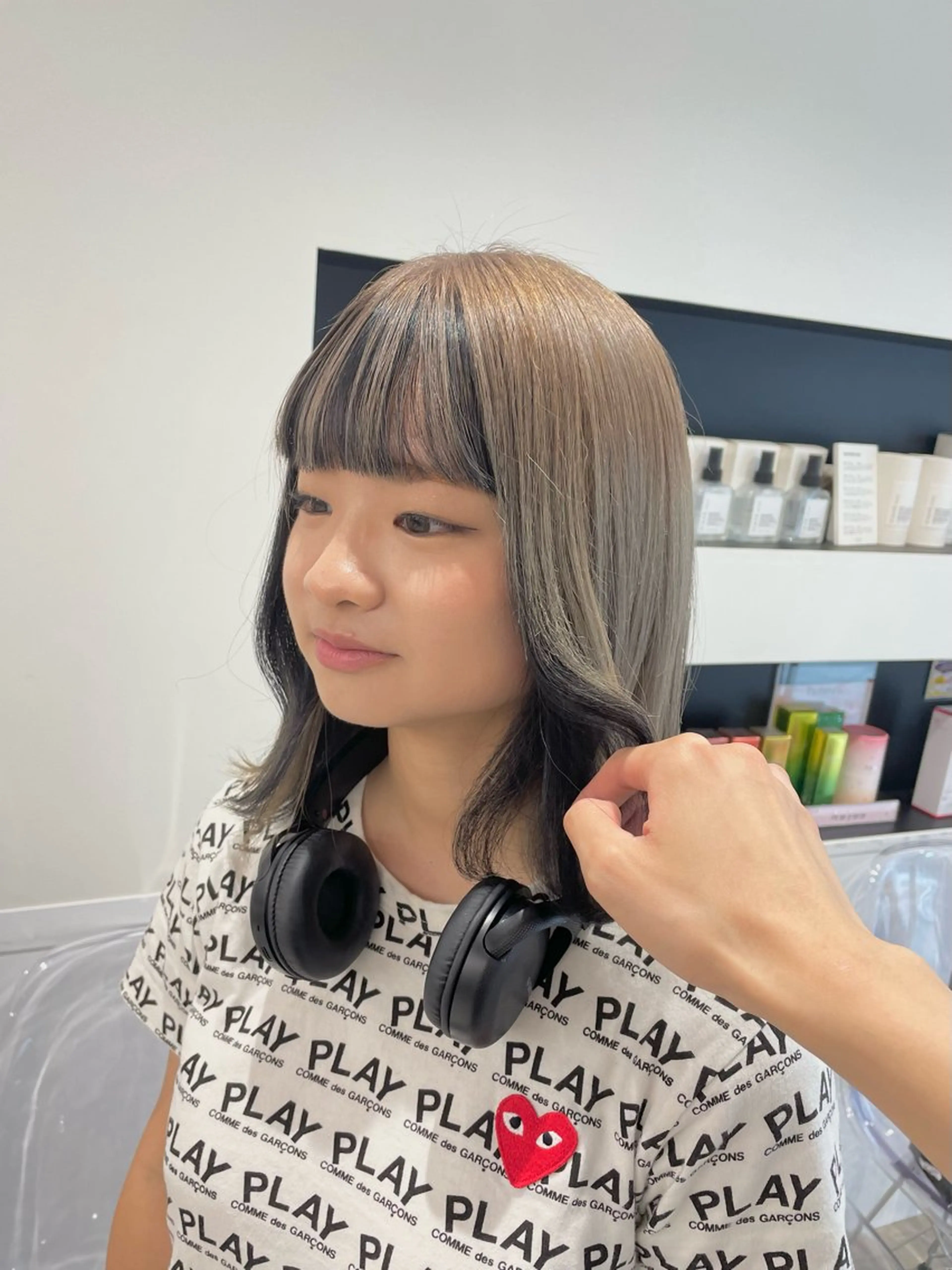 ミディアム カラー cocoro ✧˖°.のヘアスタイル