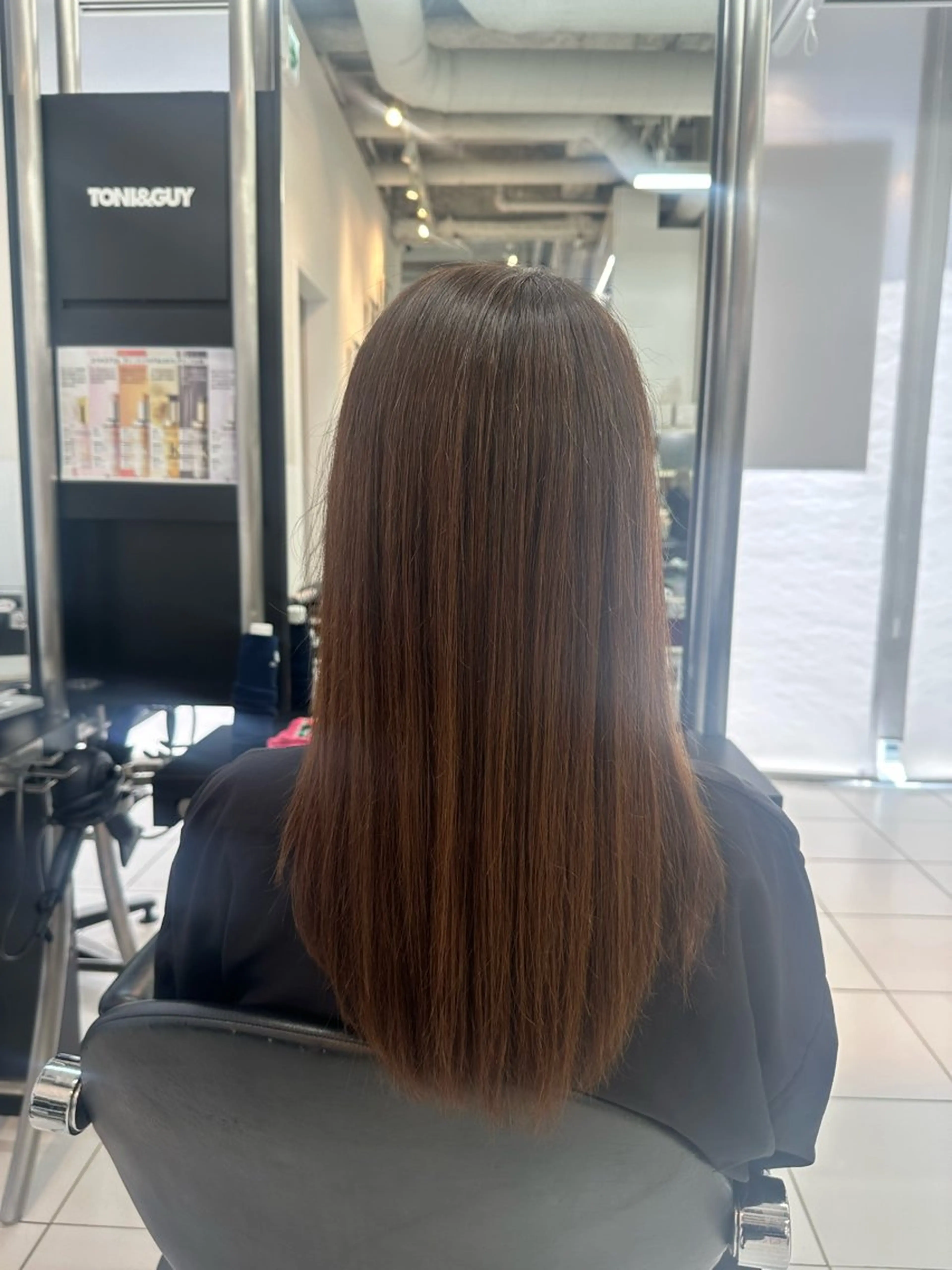 セミロング はにいレイヤーカット モデル募集中のヘアスタイル