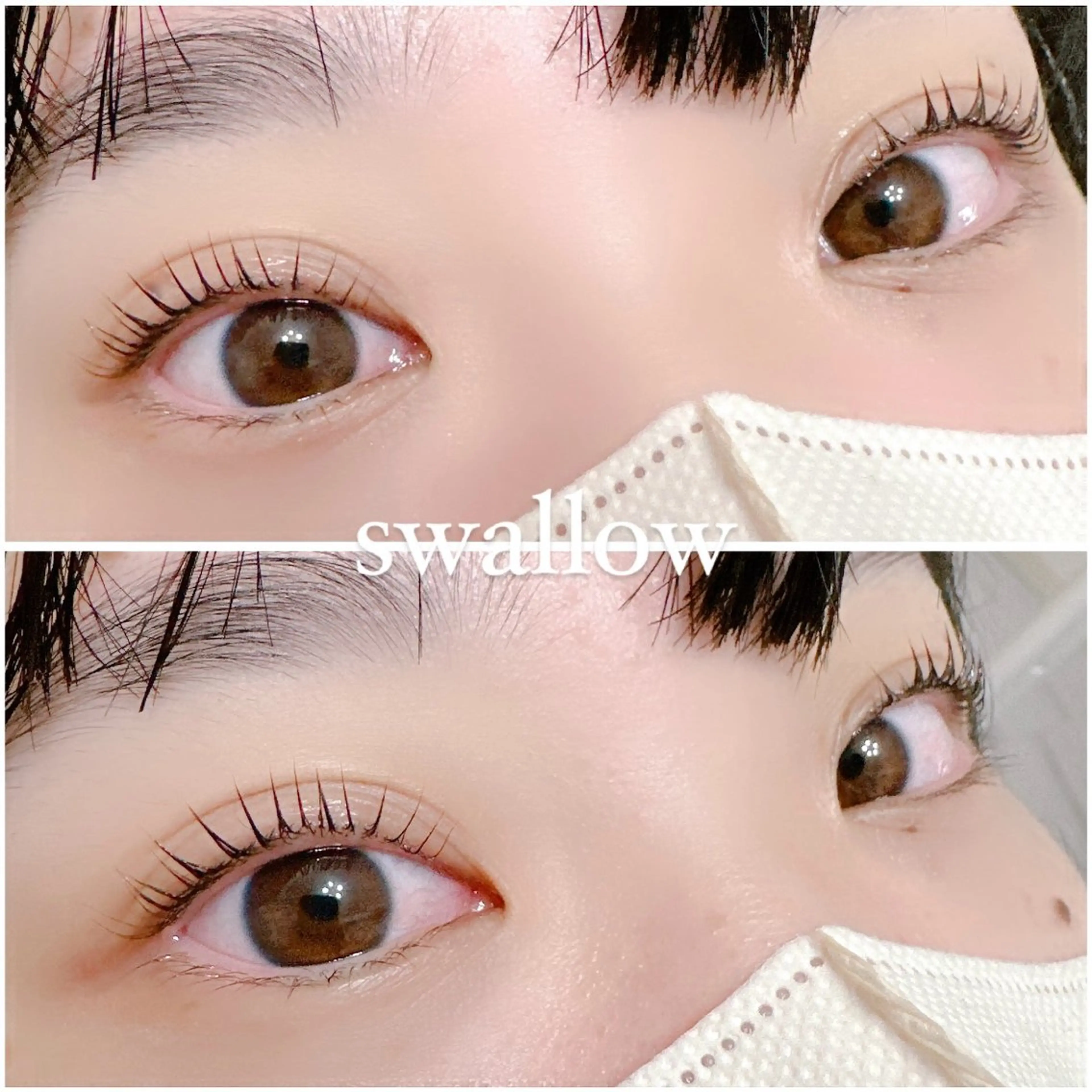 swallow 奈良西大寺店のマツエク・マツパデザイン