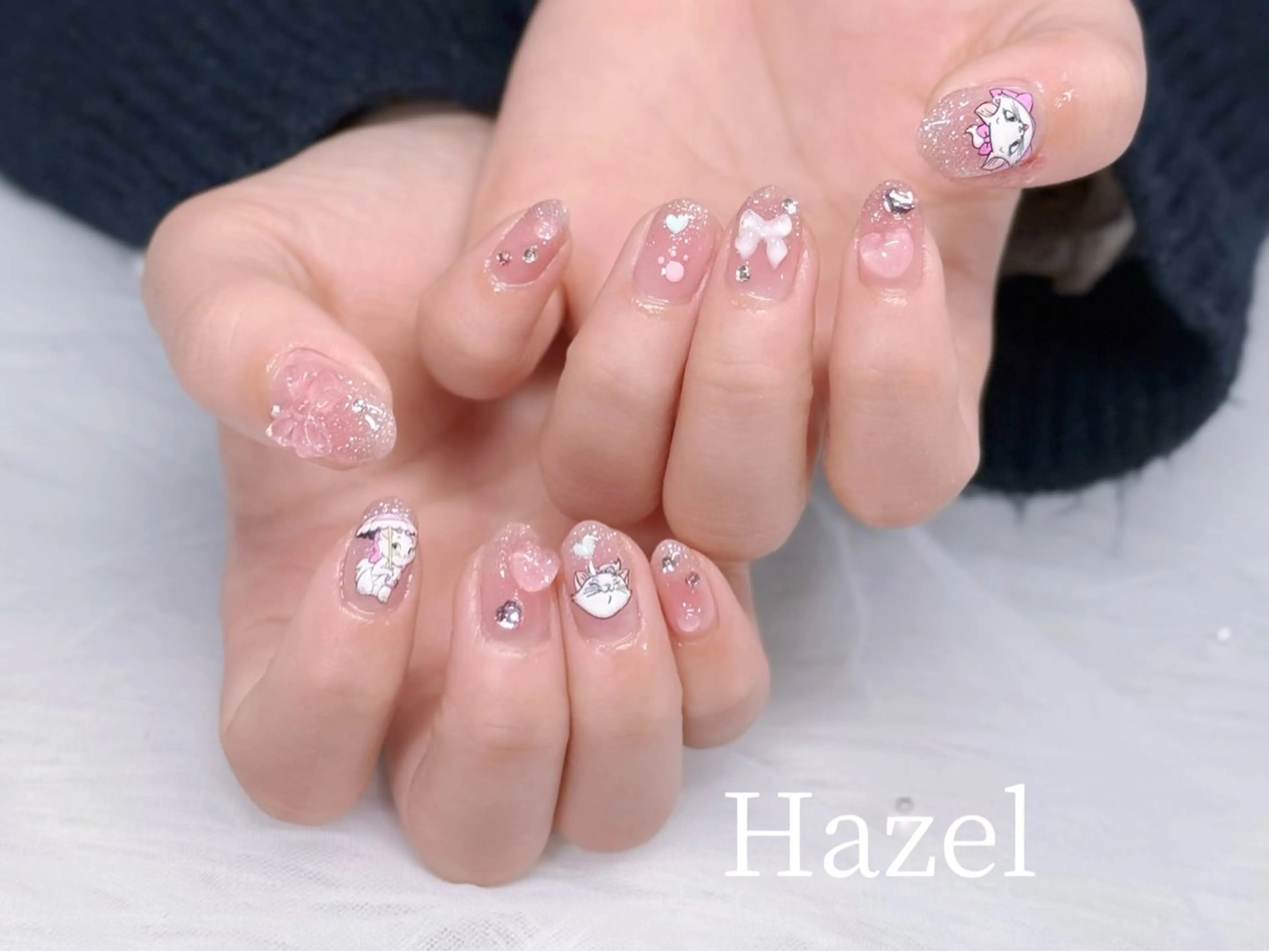 ネイル アートネイル 持ち込み ♡Hazel 吉祥寺♡のネイルデザイン