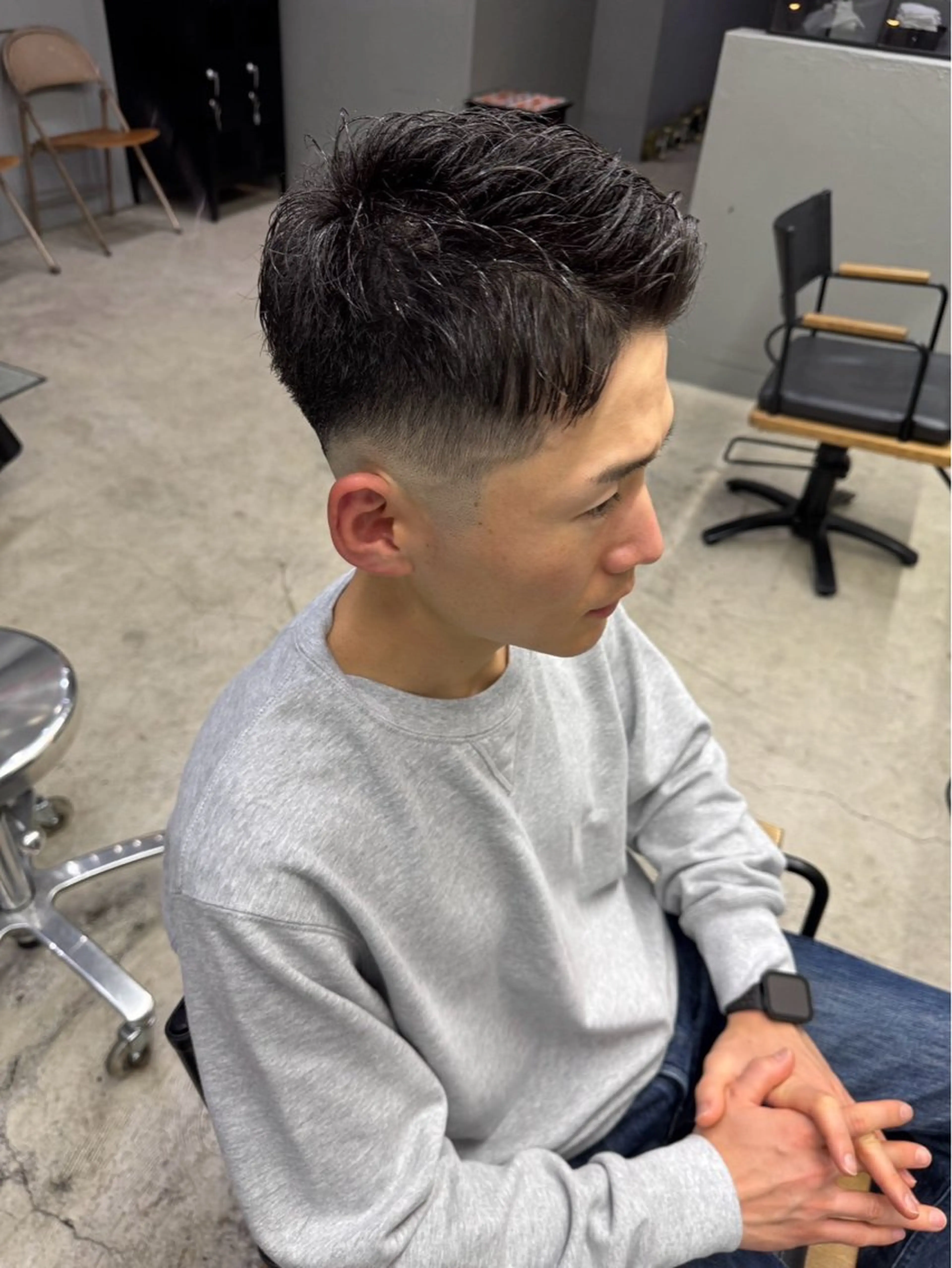 ショート メンズ メンズ専門サロン wokeのヘアスタイル