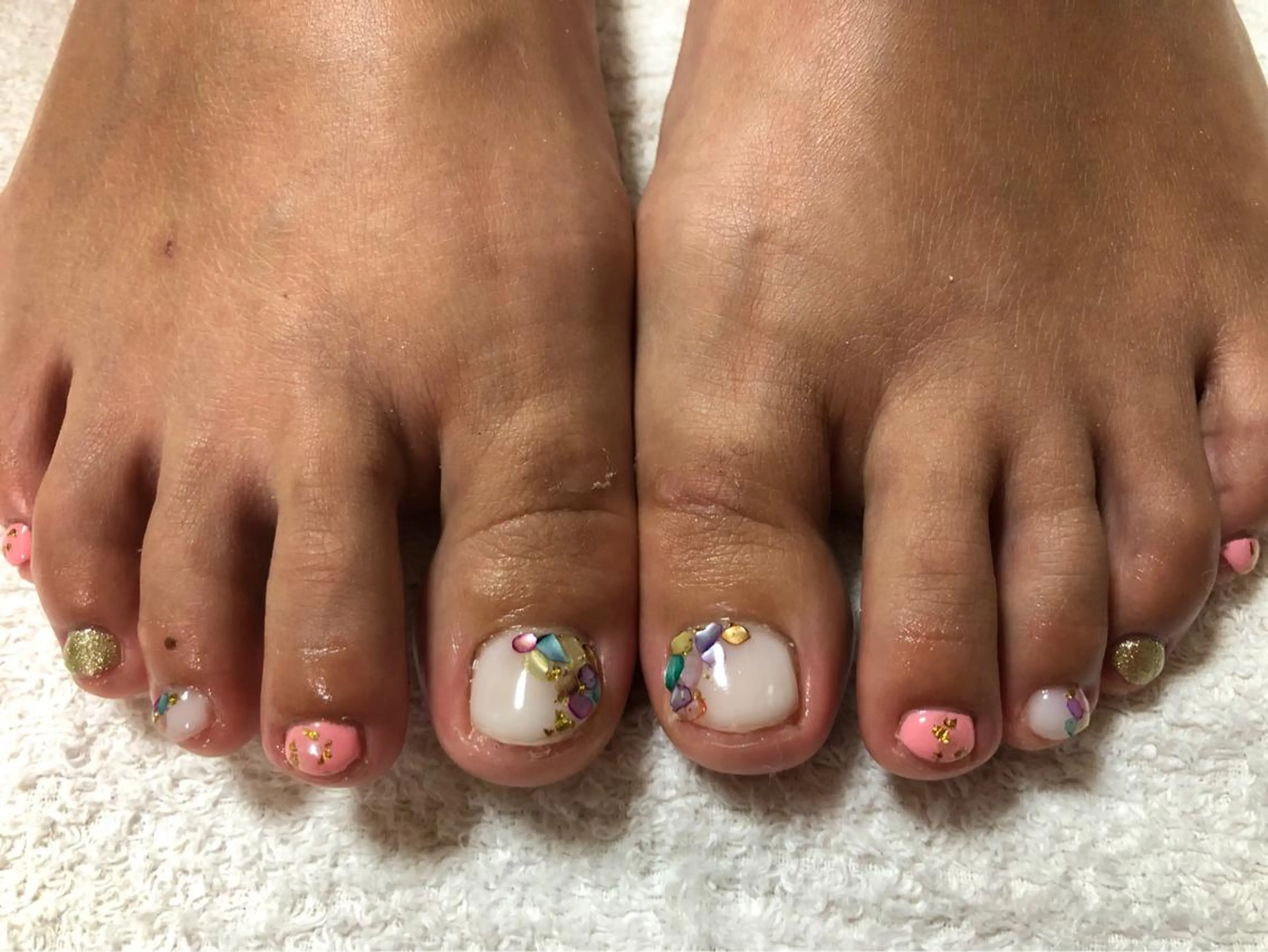 ネイル フットネイル private_ salon.Leaのネイルデザイン