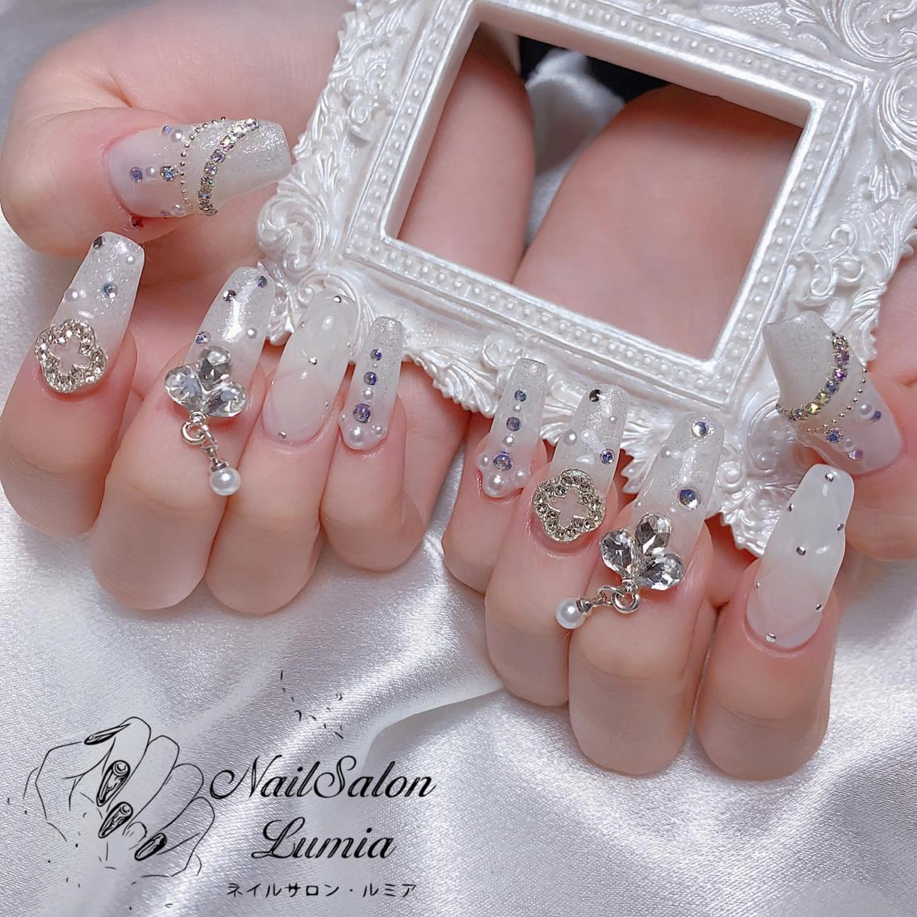 ネイル ハンドネイル ネイルサロン ルミア Lumia 店長のネイルデザイン