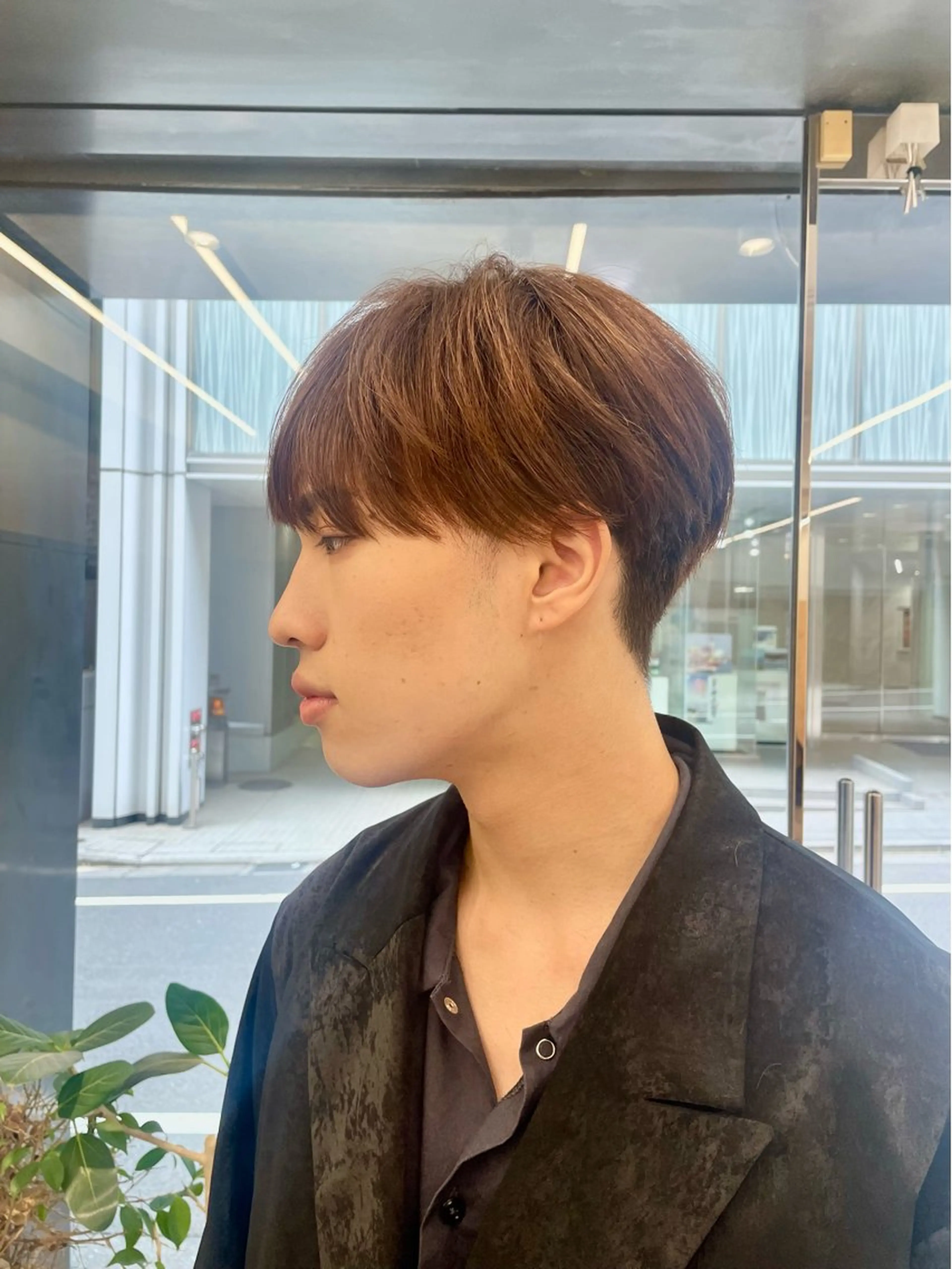 カラー メンズ カット ヘアカラー トリートメント カット・ダブルカラー TAIGAのヘアスタイル