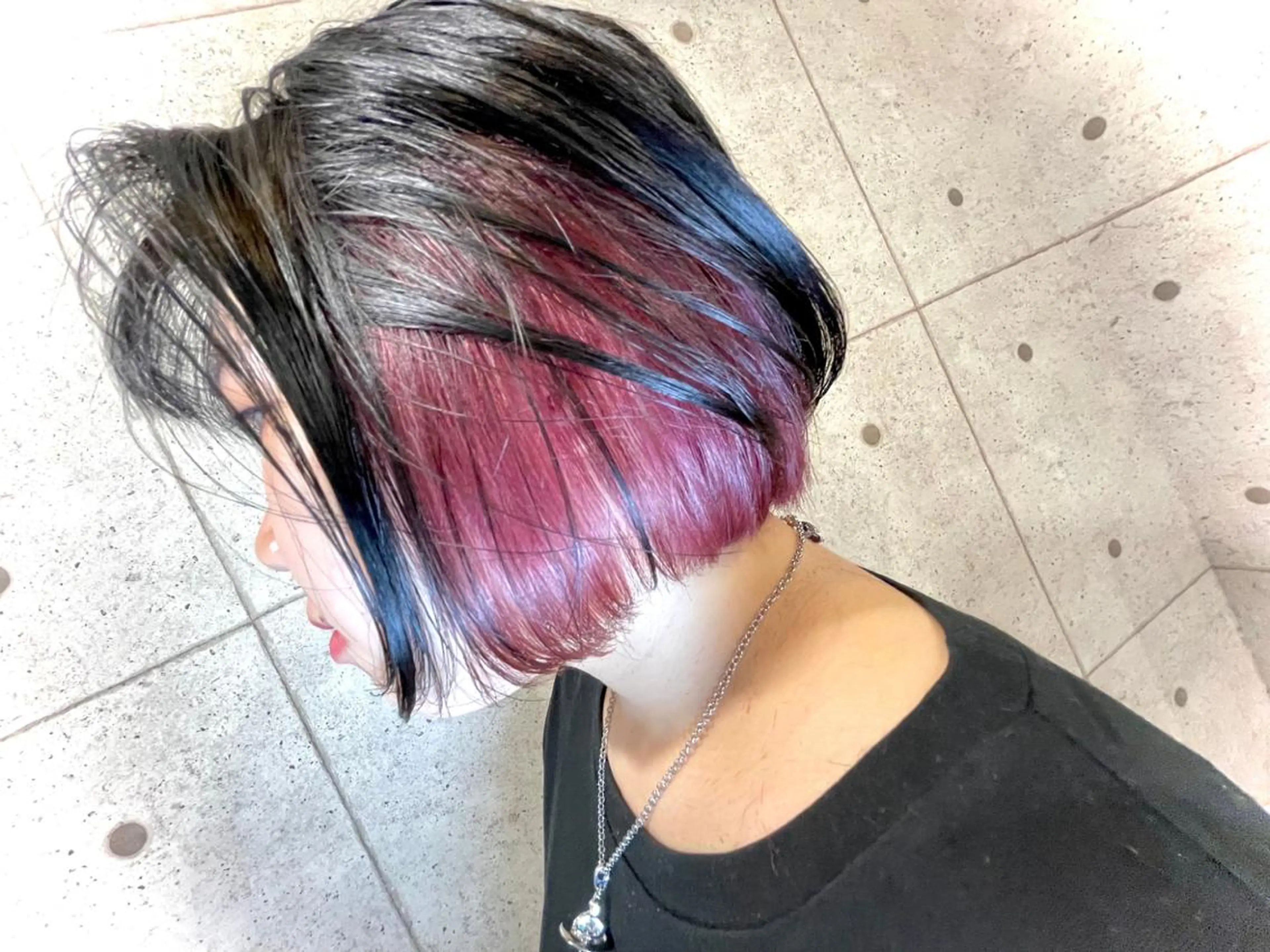 ショート カラー ピンクカラー ボブ 1日1名様限定 予約可能のヘアスタイル