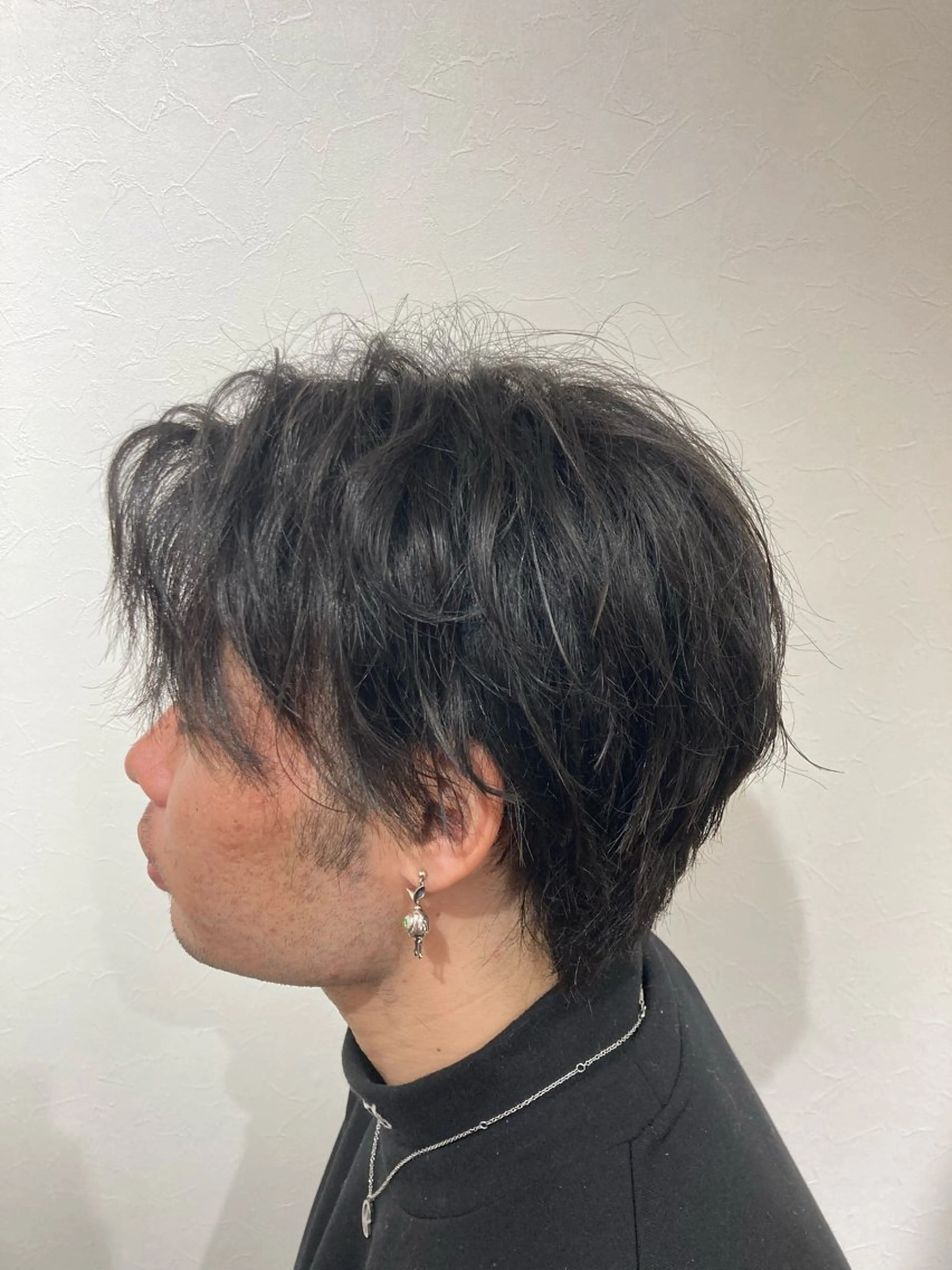 ショート メンズ センターパート 【ミニモ限定価格】 城下竜二のヘアスタイル