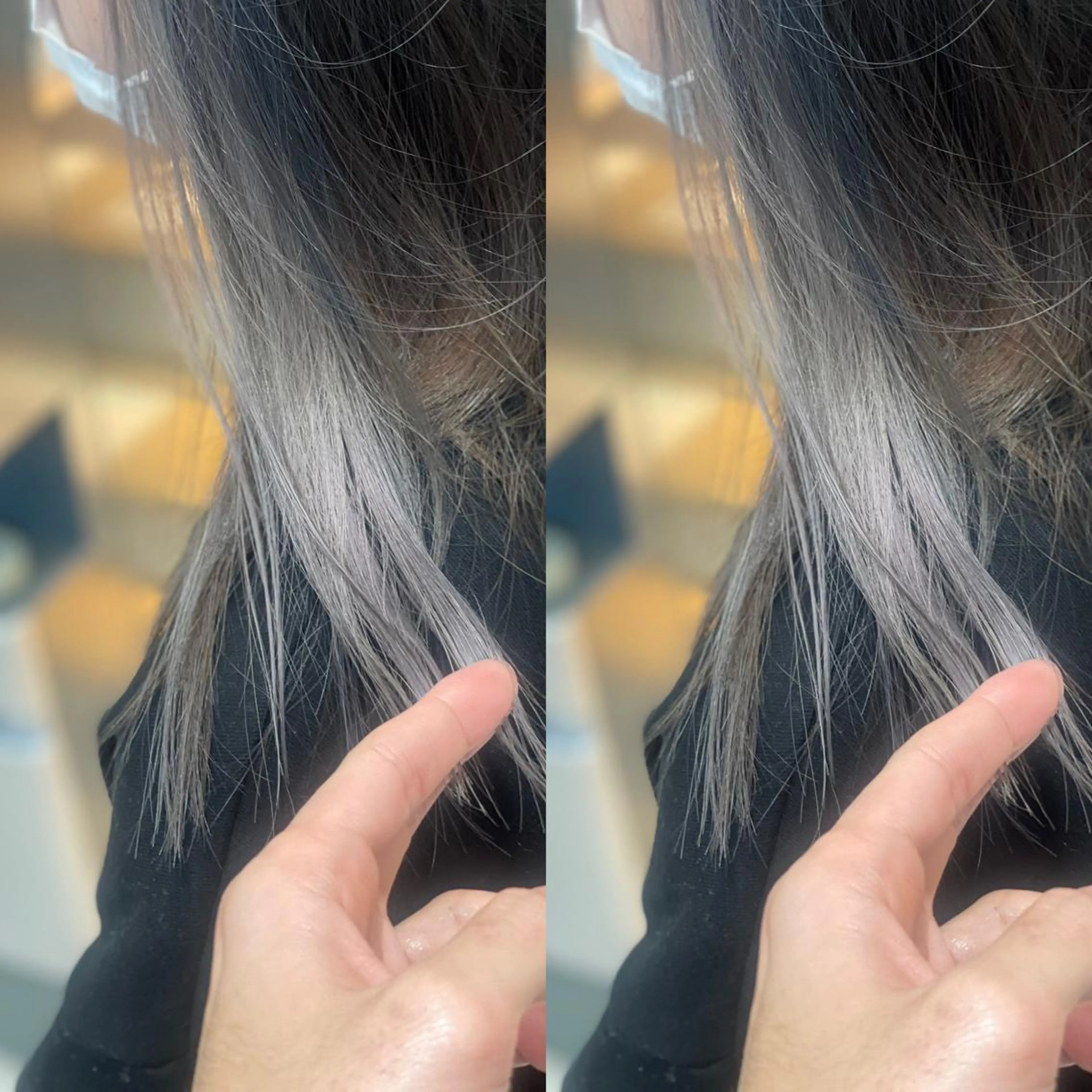 ロング カラー イヤリングカラー Snaly カラー特化ページのヘアスタイル