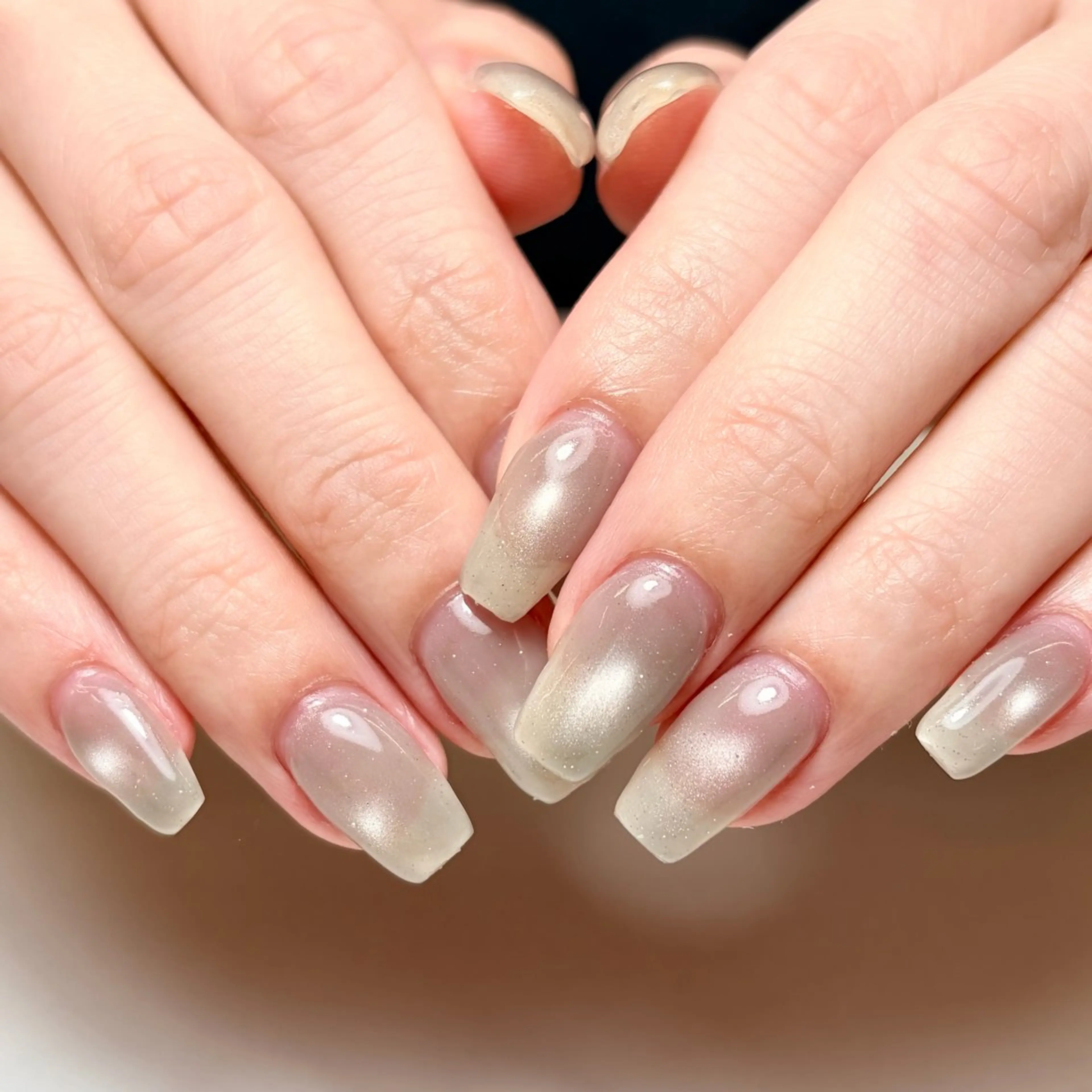 【大人気❣️】マグネット、フラッシュ🦄✨/オフィスネイルにぴったり🤍/20色以上🌟/オフケア込の写真