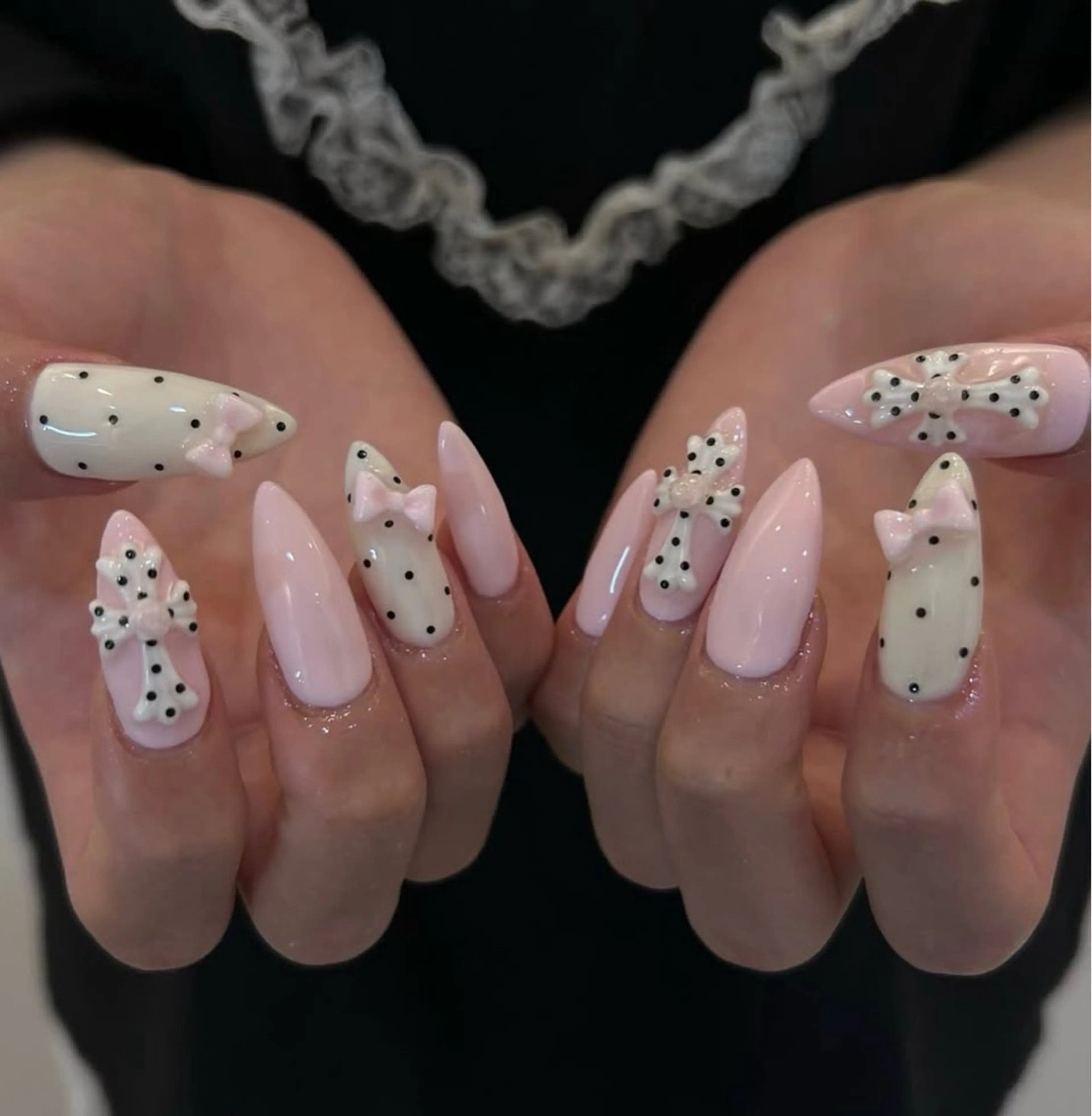 【チップ長さだし】6本フリーデザイン💅🍁💖15%お🉐の写真