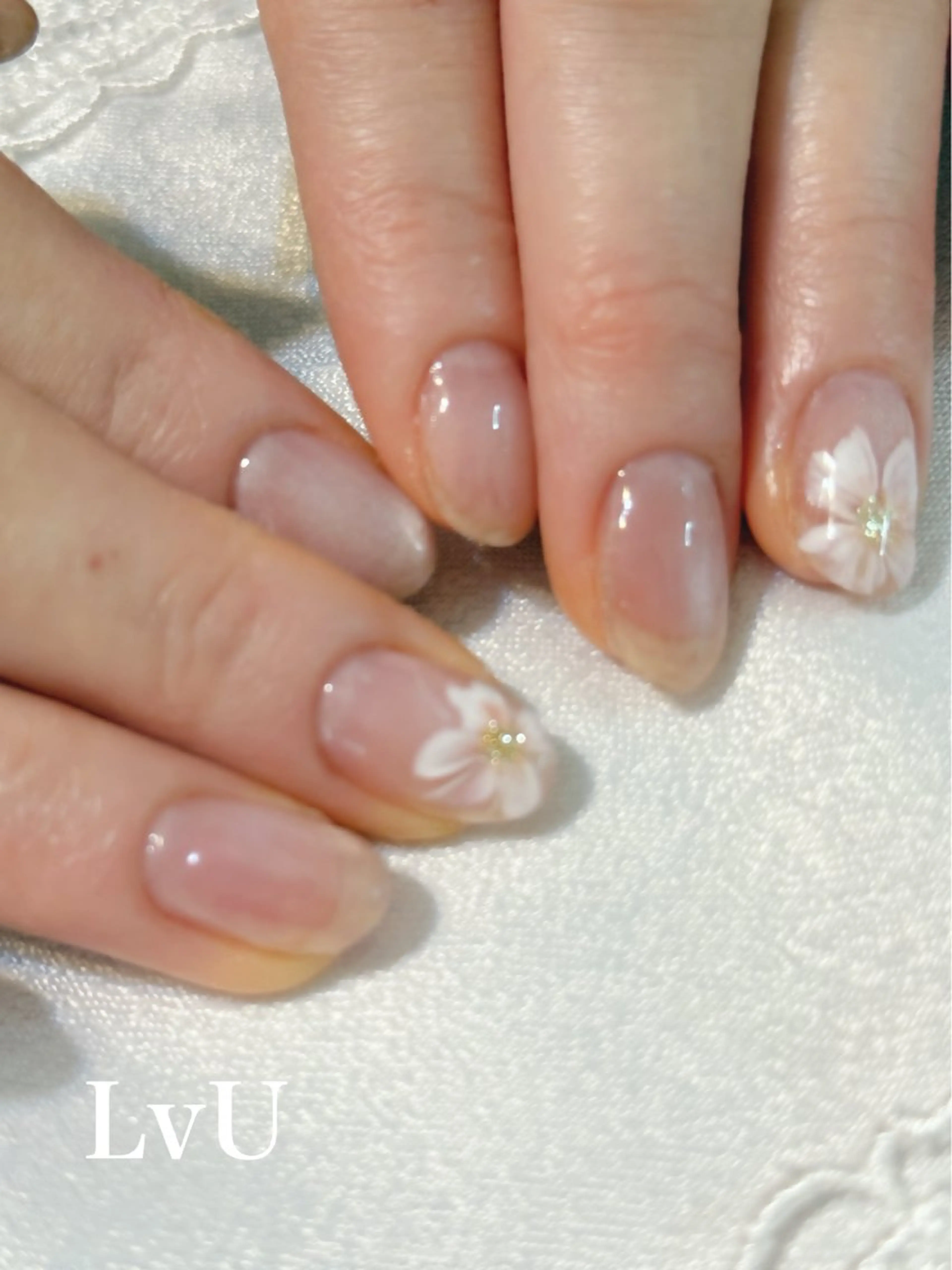 見惚れるシンプルアートコース【オフあり(＋60分)】(片手1本ずつ 計2本)の写真