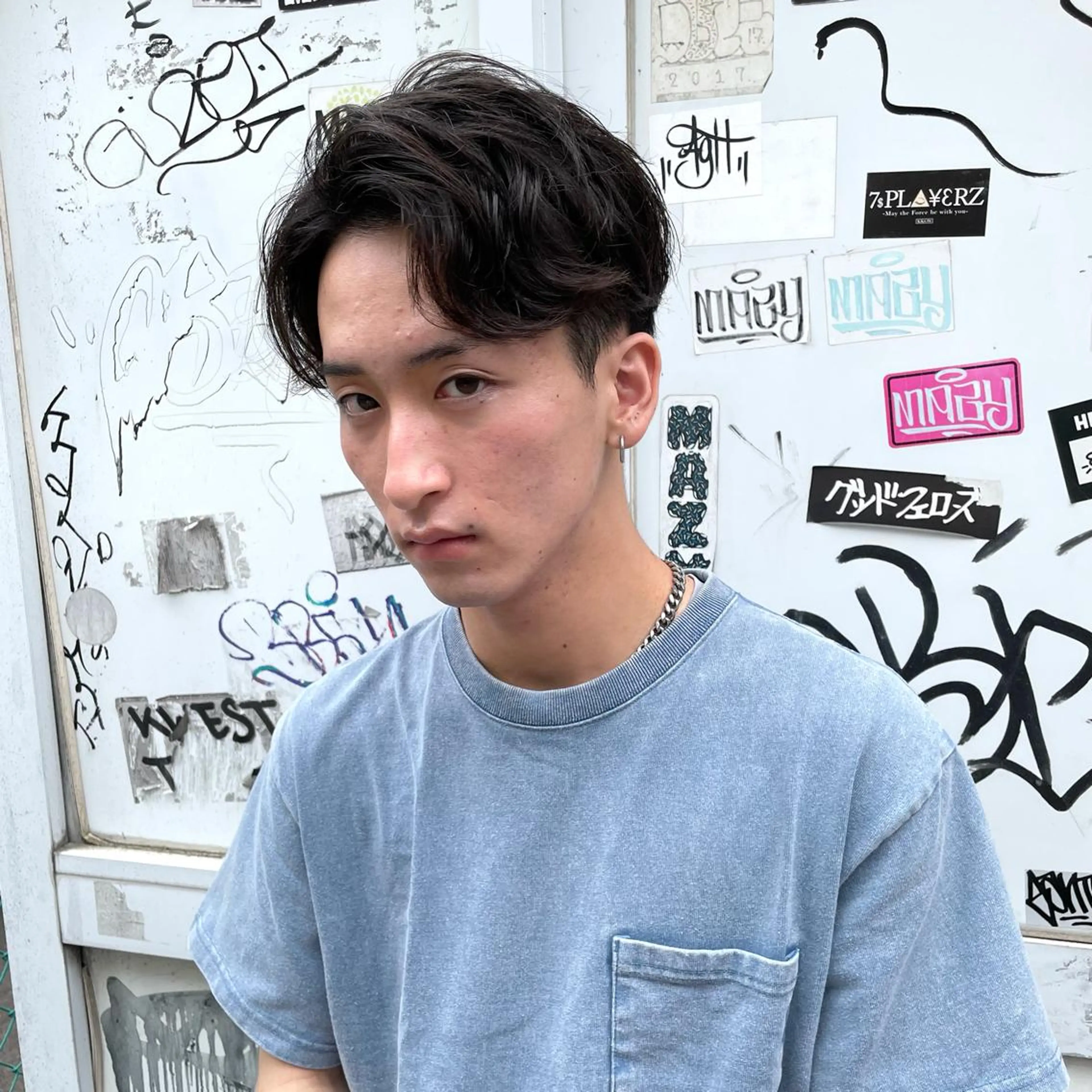 ショート パーマ メンズ メンズパーマ ニュアンスパーマ カット ヘッドスパ 【東北メンズヘア1 位受賞🥇】本間祐太のヘアスタイル