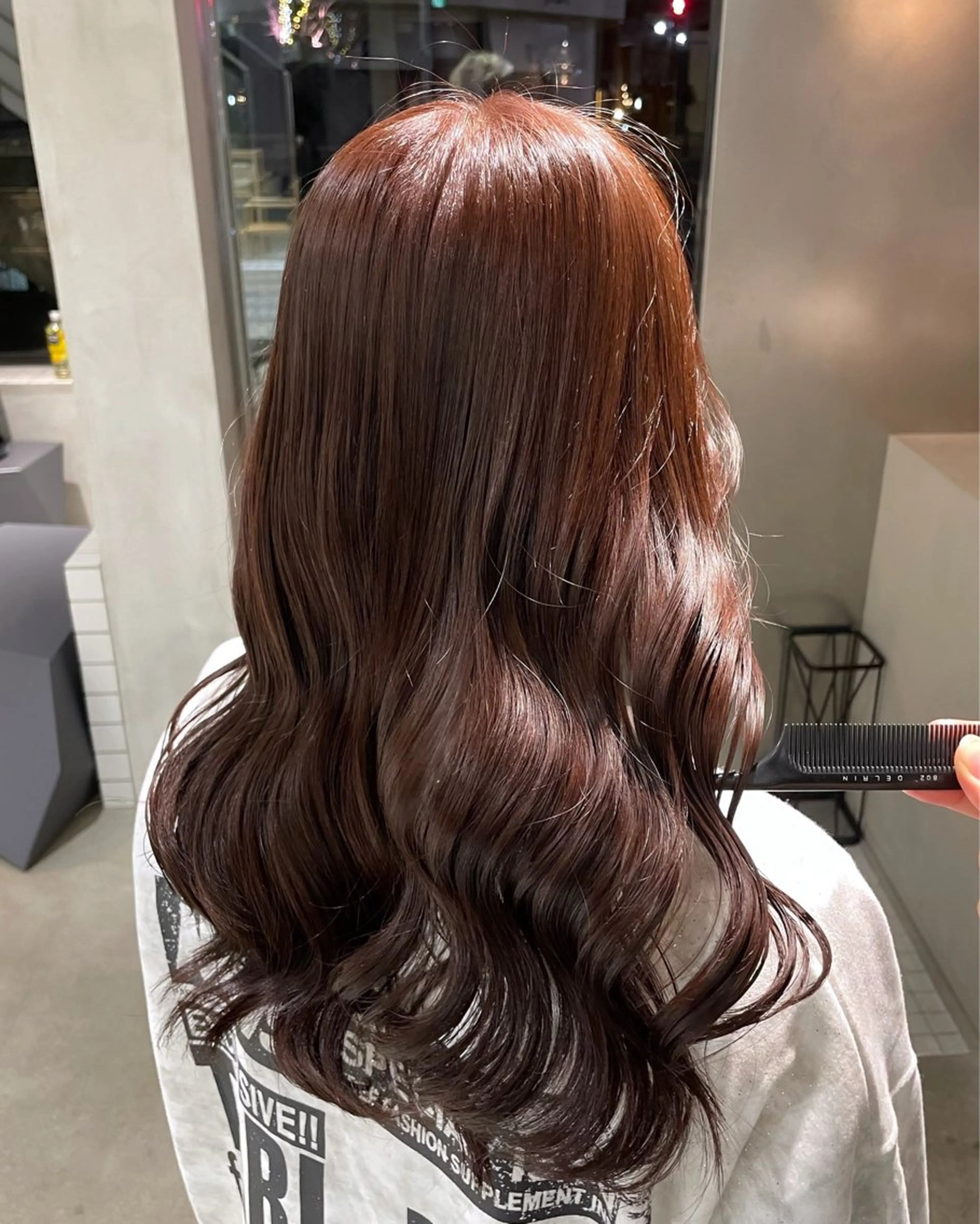 ロング カラー porto まなみのヘアスタイル