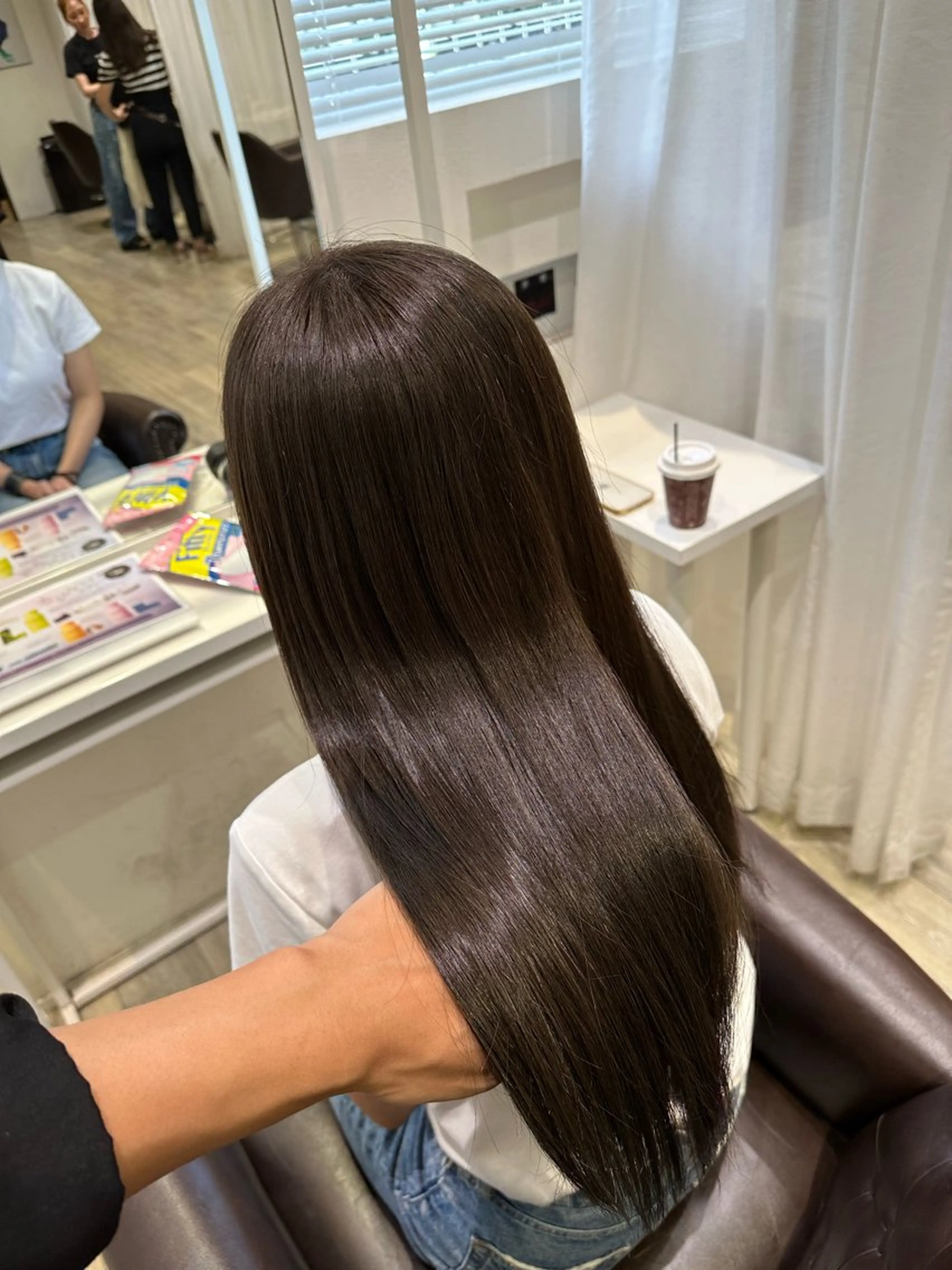 セミロング カット 縮毛矯正 ✨髪質改善特化✨ Grand Linkのヘアスタイル