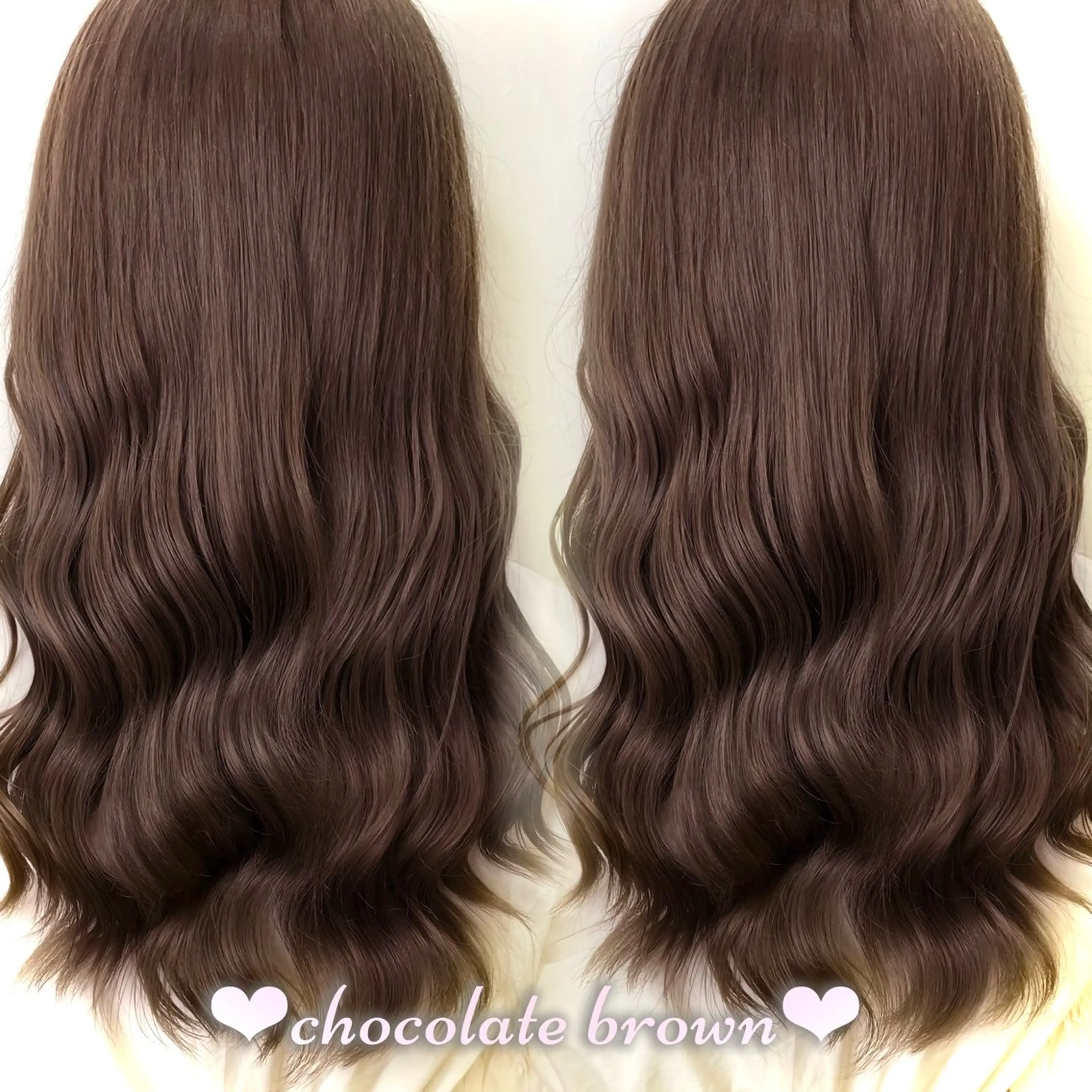 ロング カラー ブリーチ ブリーチなしカラー ヘアカラー トリートメント 新宿/艶カラー 🎀エクステKANAのヘアスタイル