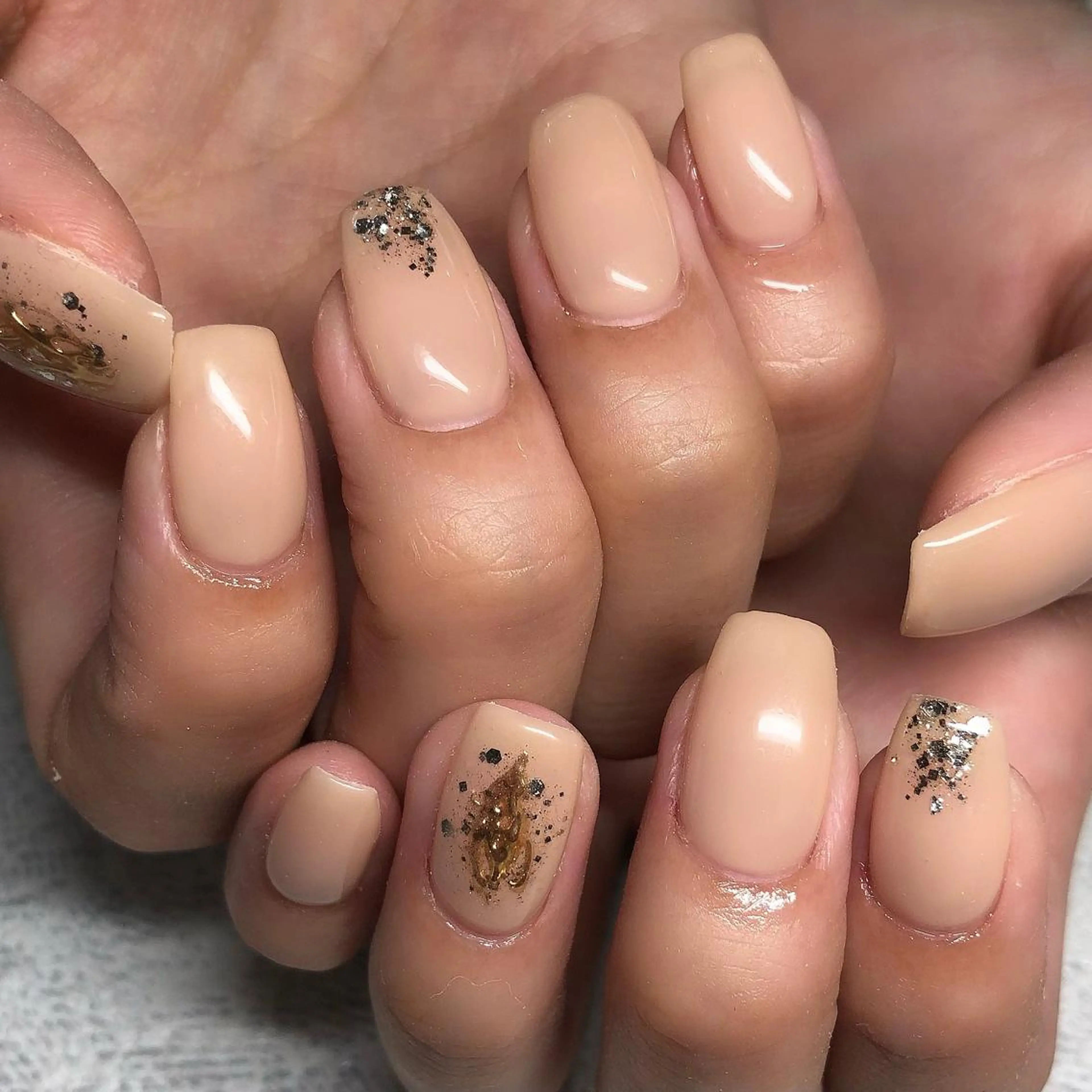 ネイル 持ち込み オフィスネイル ハンドネイル 【Yappy🌈】 💖P-tanaのネイルデザイン