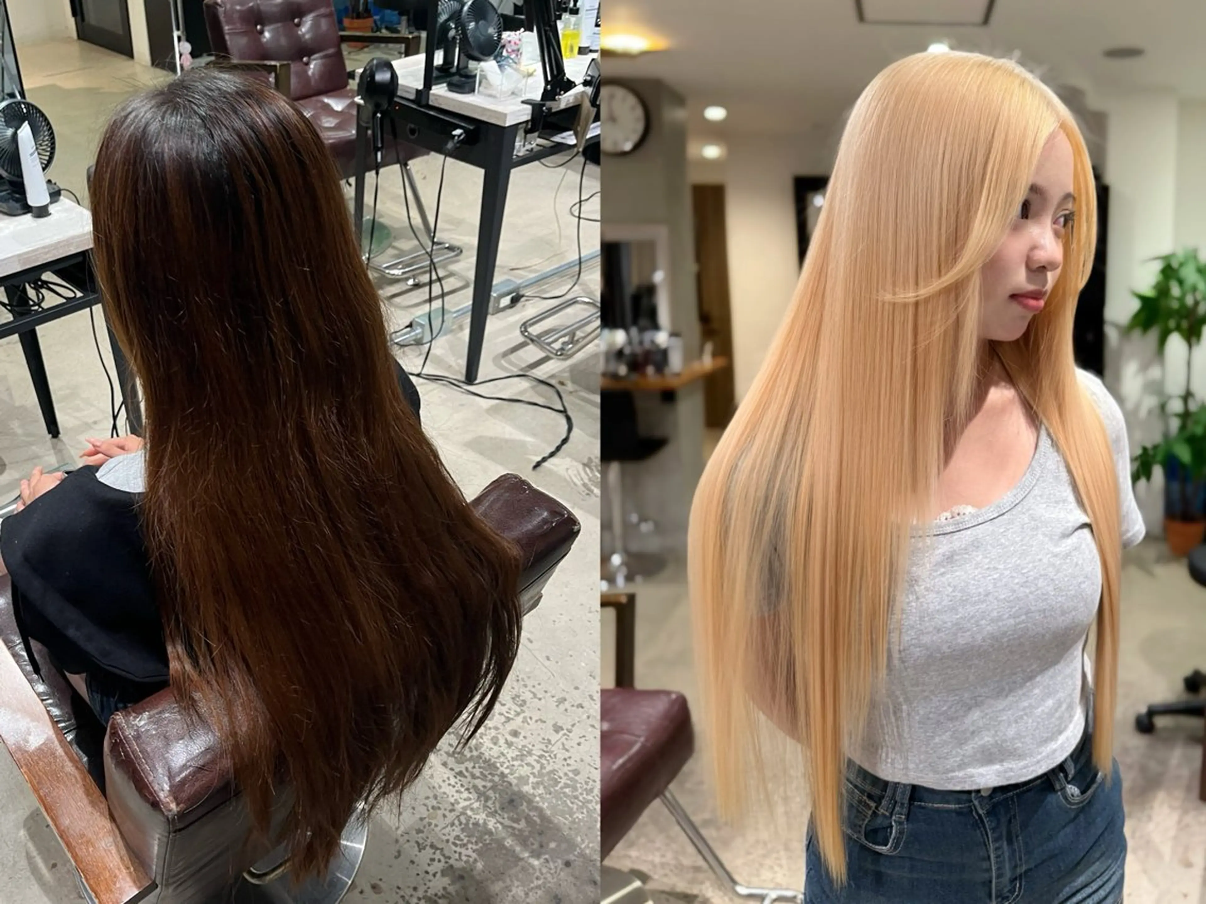 ロング ハイトーン🫧艶髪 MAIKAのヘアスタイル