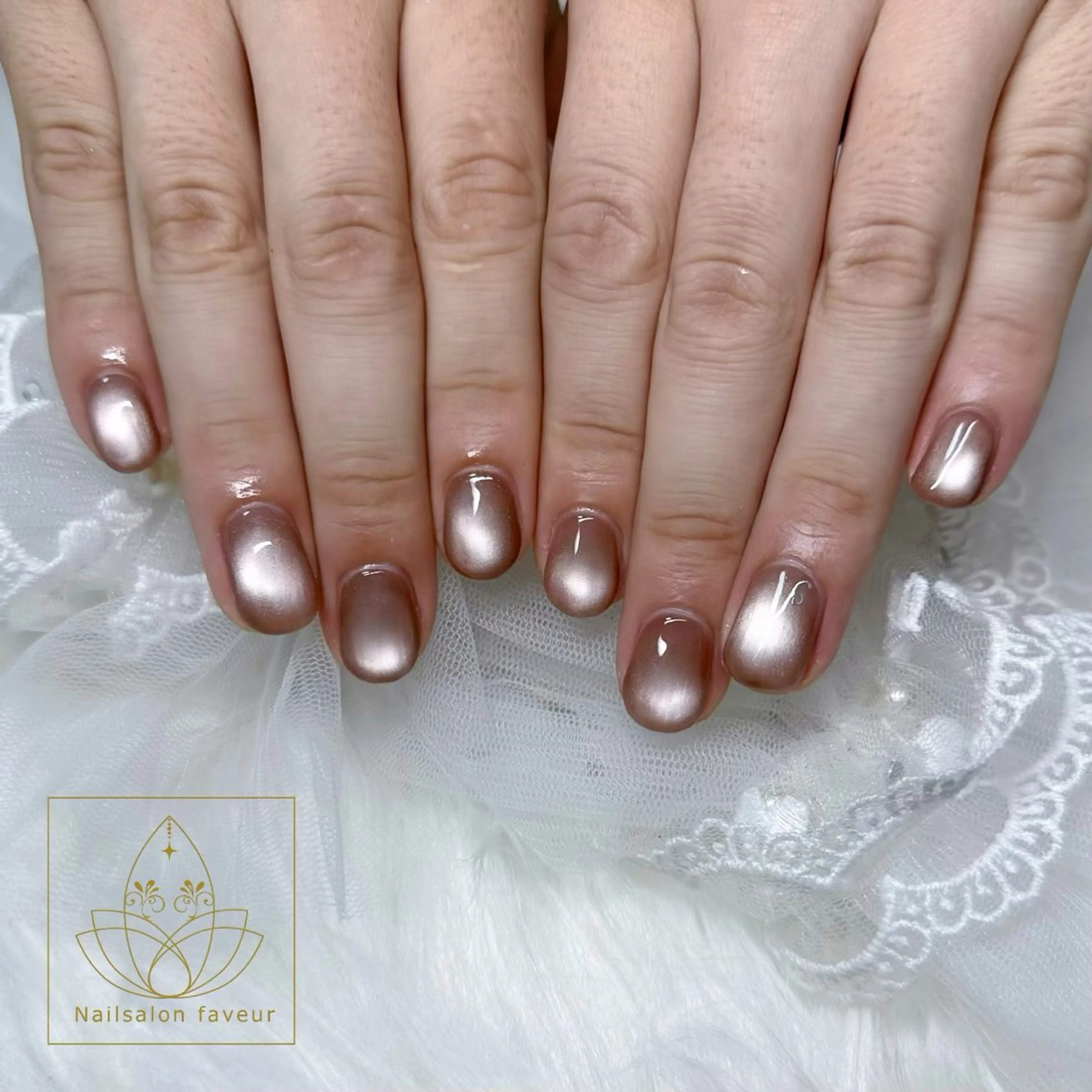 メンズ ネイル ハンドネイル Nailsalon faveurのネイルデザイン