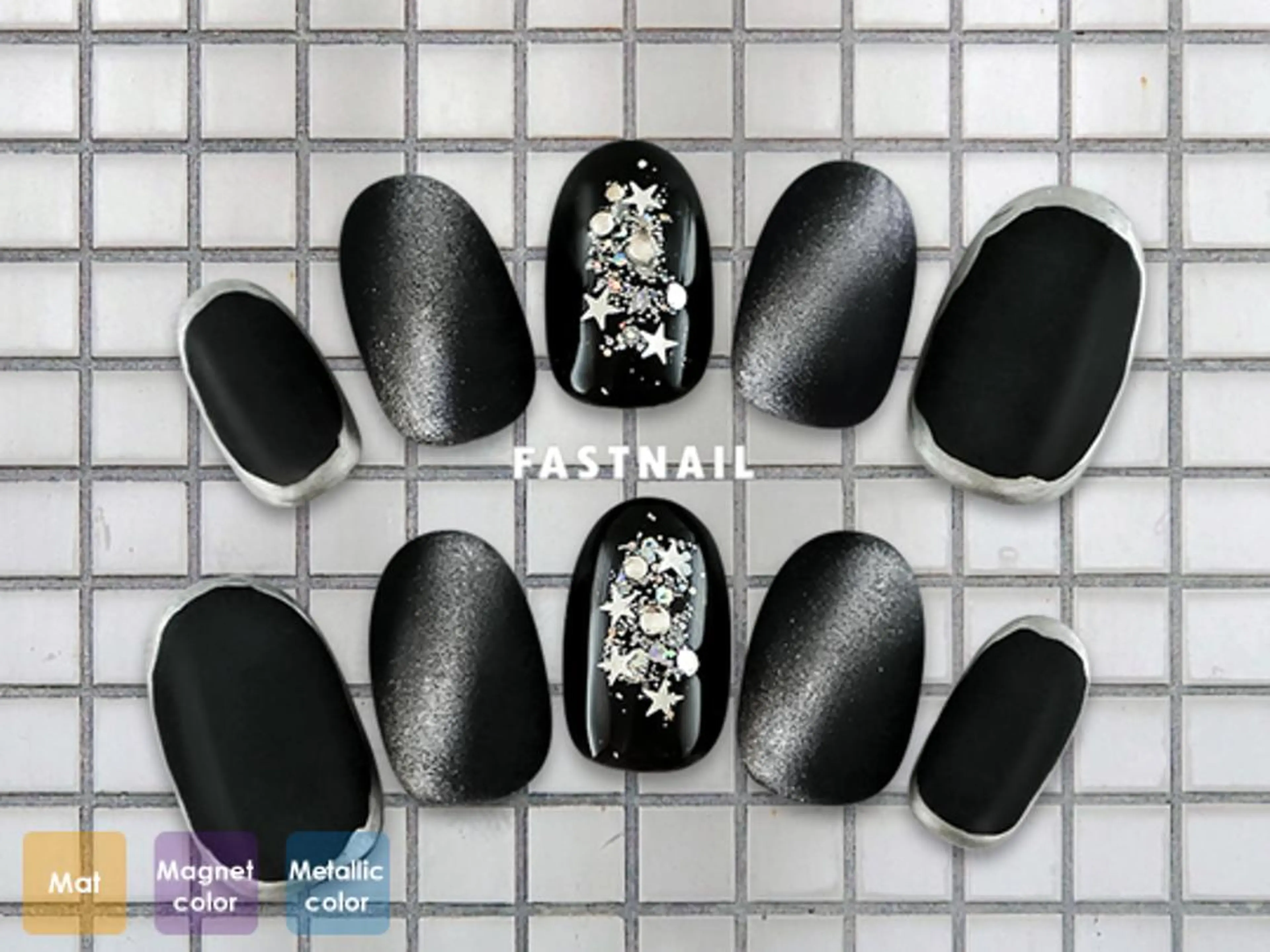 ネイル マグネットネイル ファストネイル 武蔵小杉東急スクエアのネイルデザイン