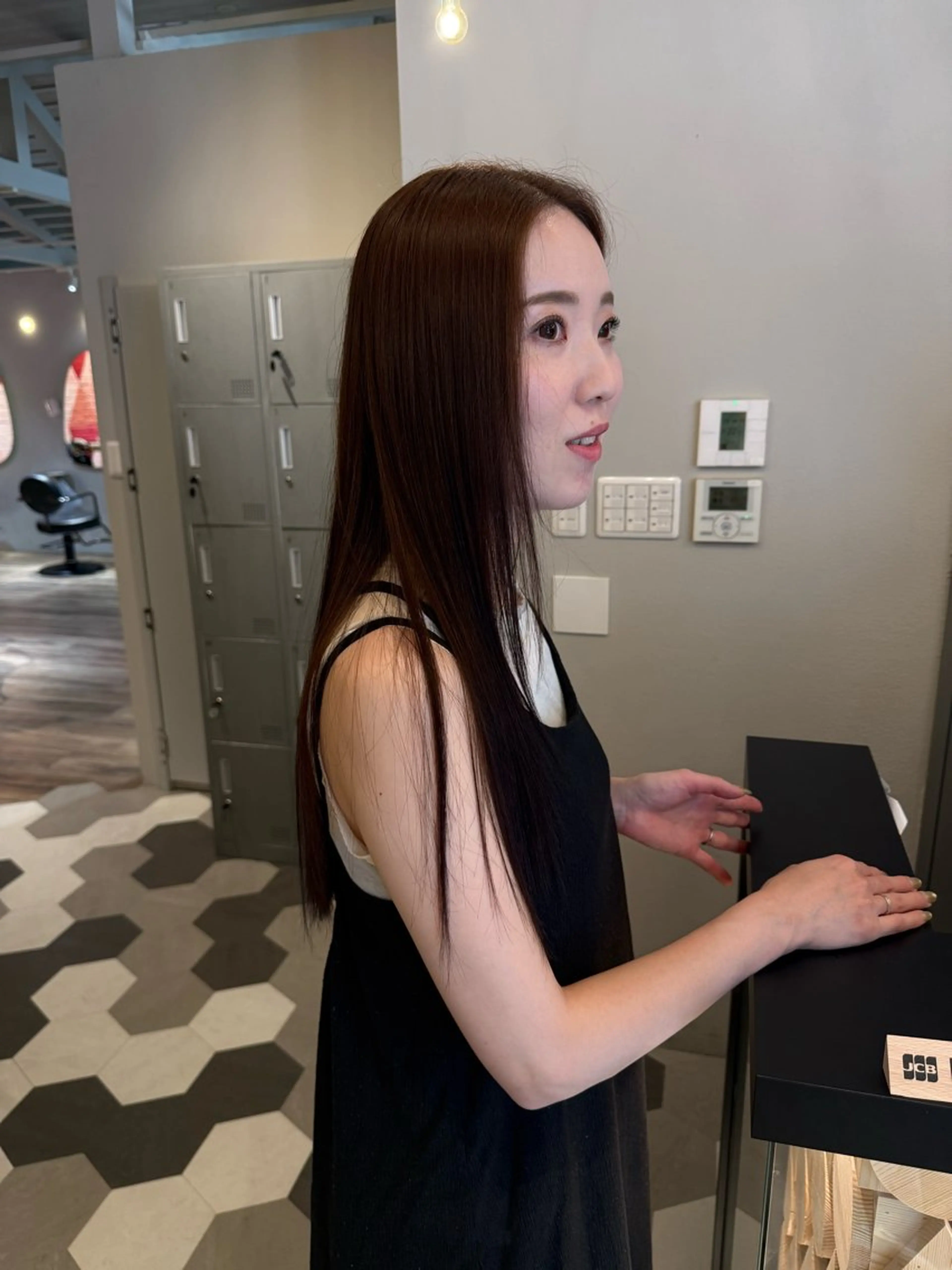 ロング カラー ヘアカラー ブリーチ/アレンジ 天満/chihiroのヘアスタイル