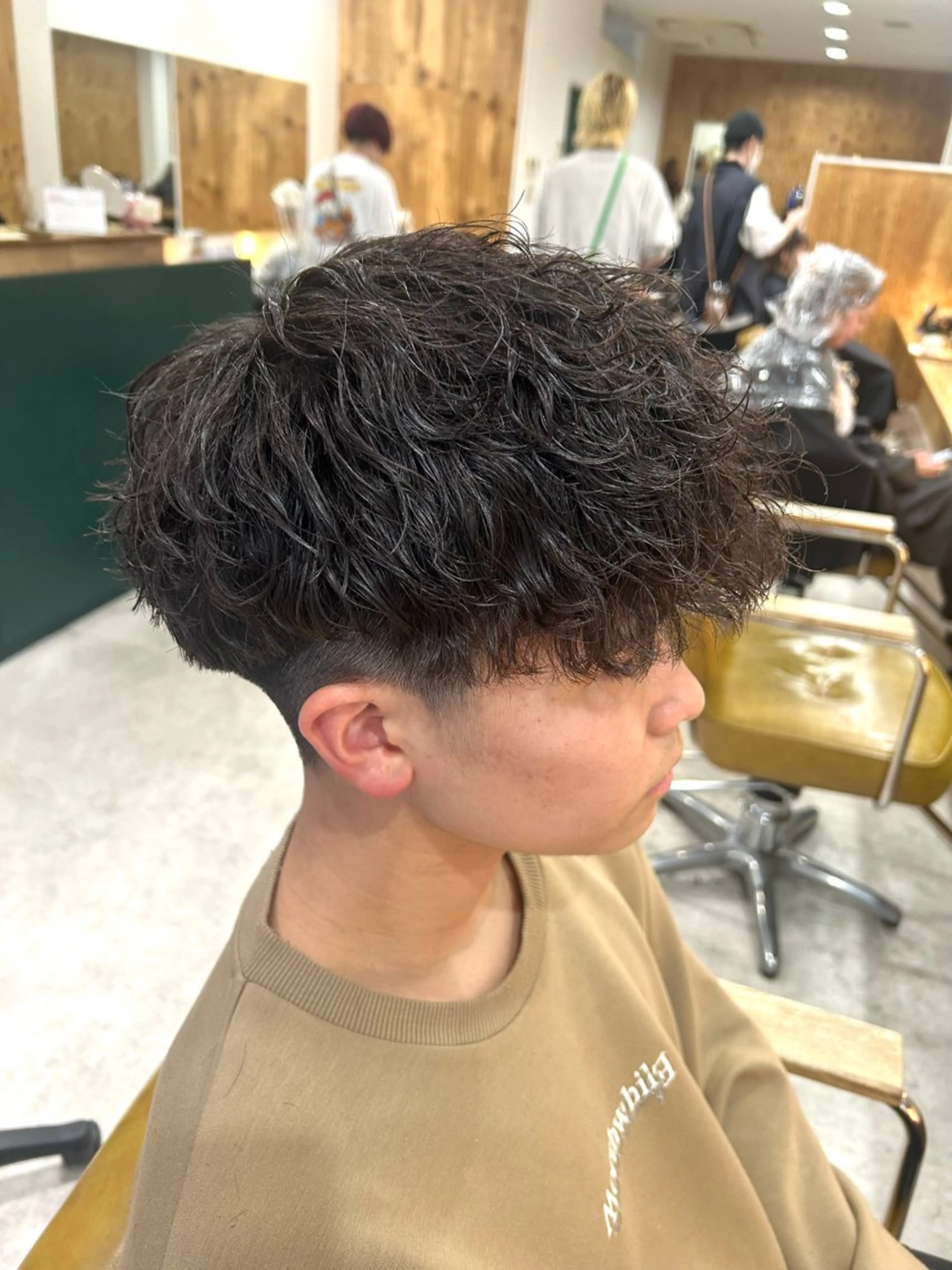 パーマ ヘアアレンジ メンズ カット パーマ 《メンズ特化》 早川 愛斗のヘアスタイル