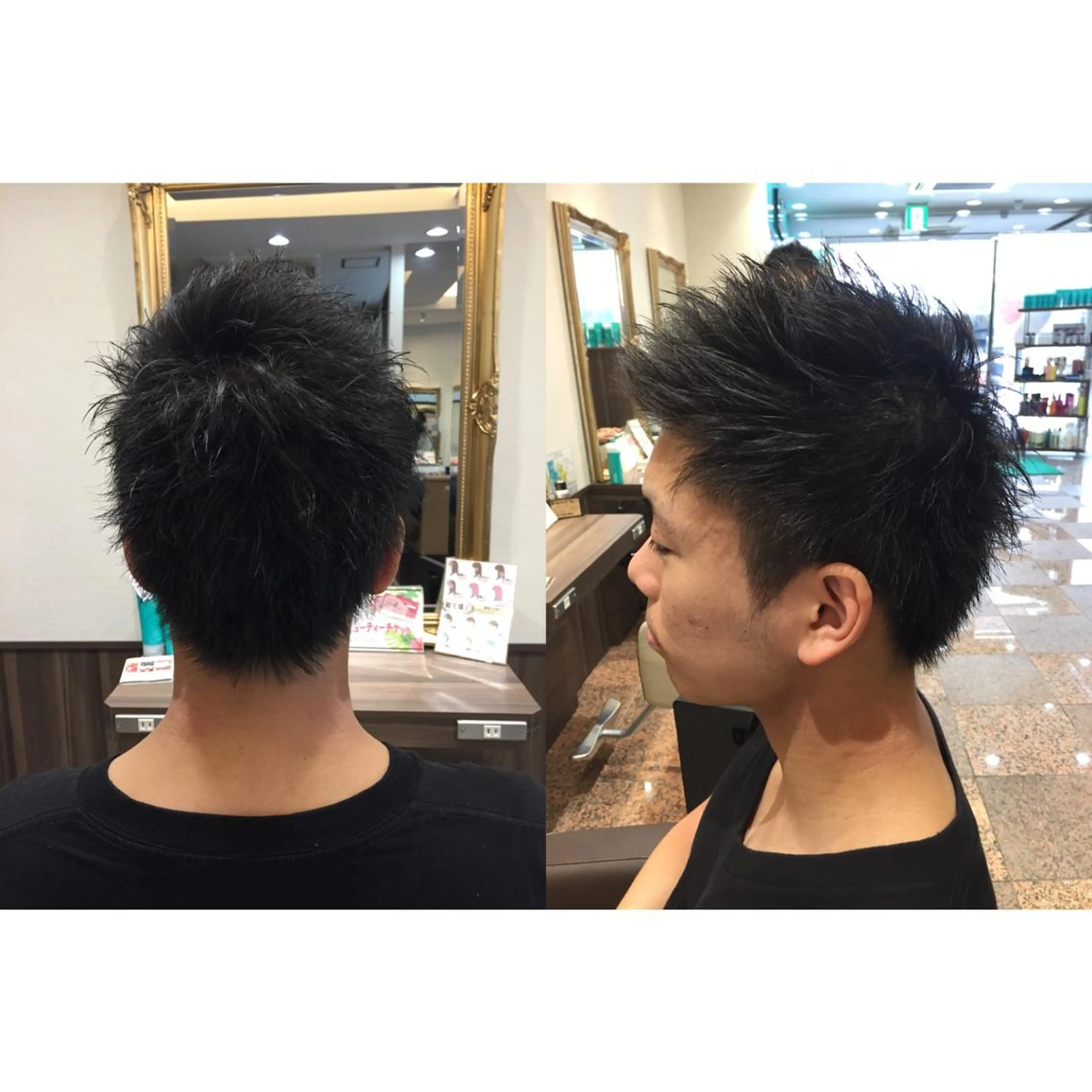 ショート メンズ カット 内野 光葉のヘアスタイル