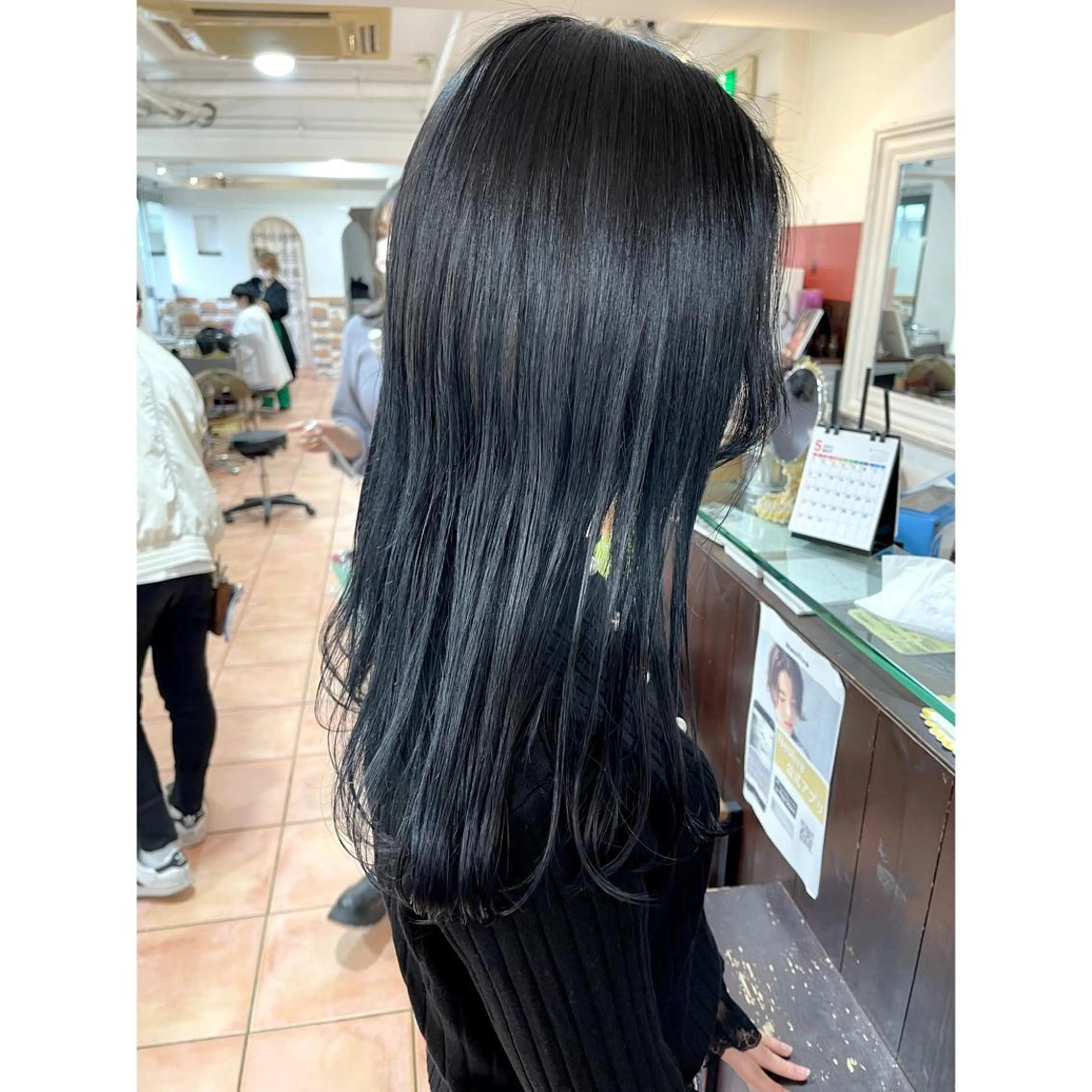 ロング カラー カット ヘアカラー 🦋エクステ/透明感 カラー🦋宮川莉央のヘアスタイル