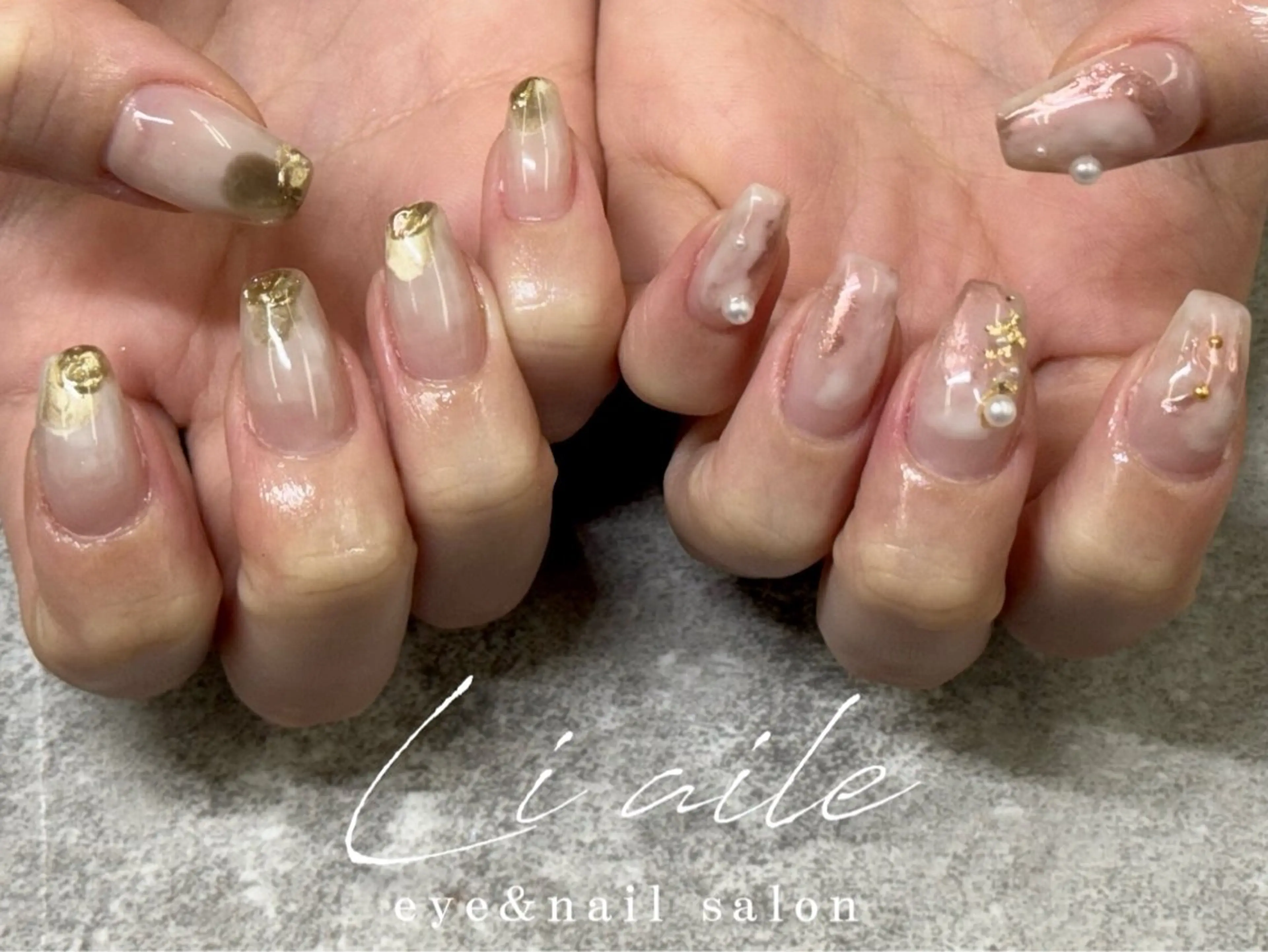 ネイル Li aile Aika🌙のネイルデザイン