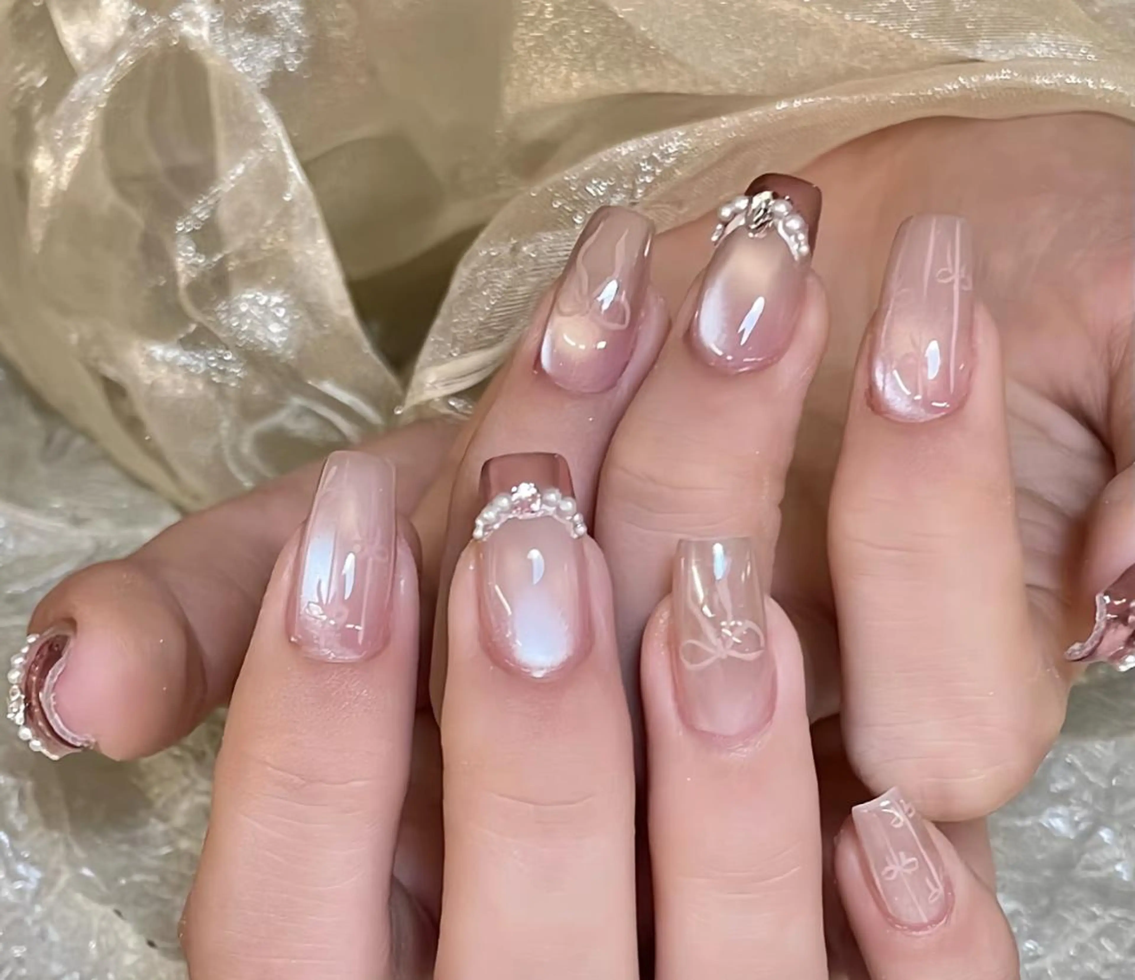 ネイル ハンドネイル 🎀 NaNa_nailのネイルデザイン