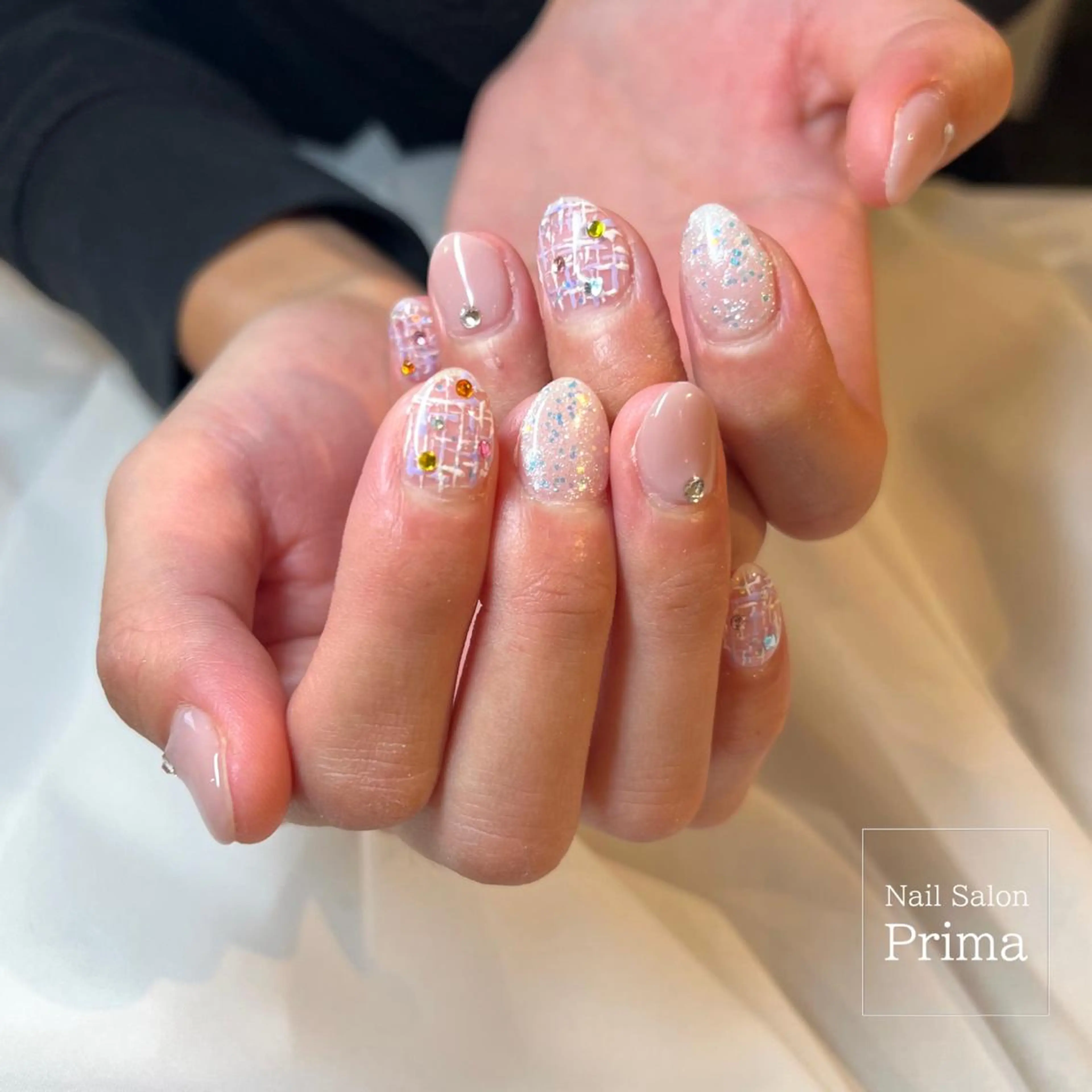 ミディアム SalonPrima Nail & Eyeのネイルデザイン