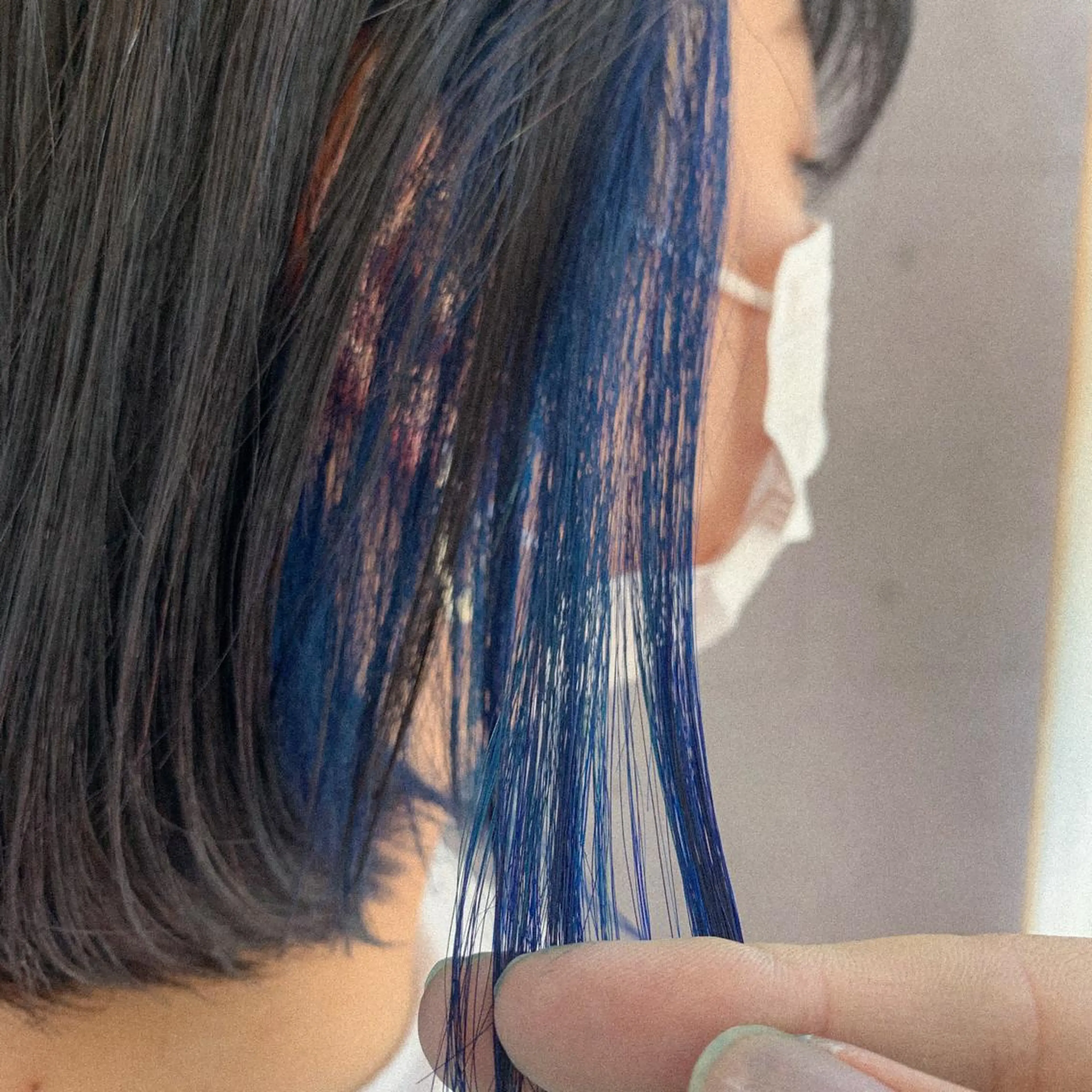 ミディアム カラー スギヤマ ショウゴのヘアスタイル
