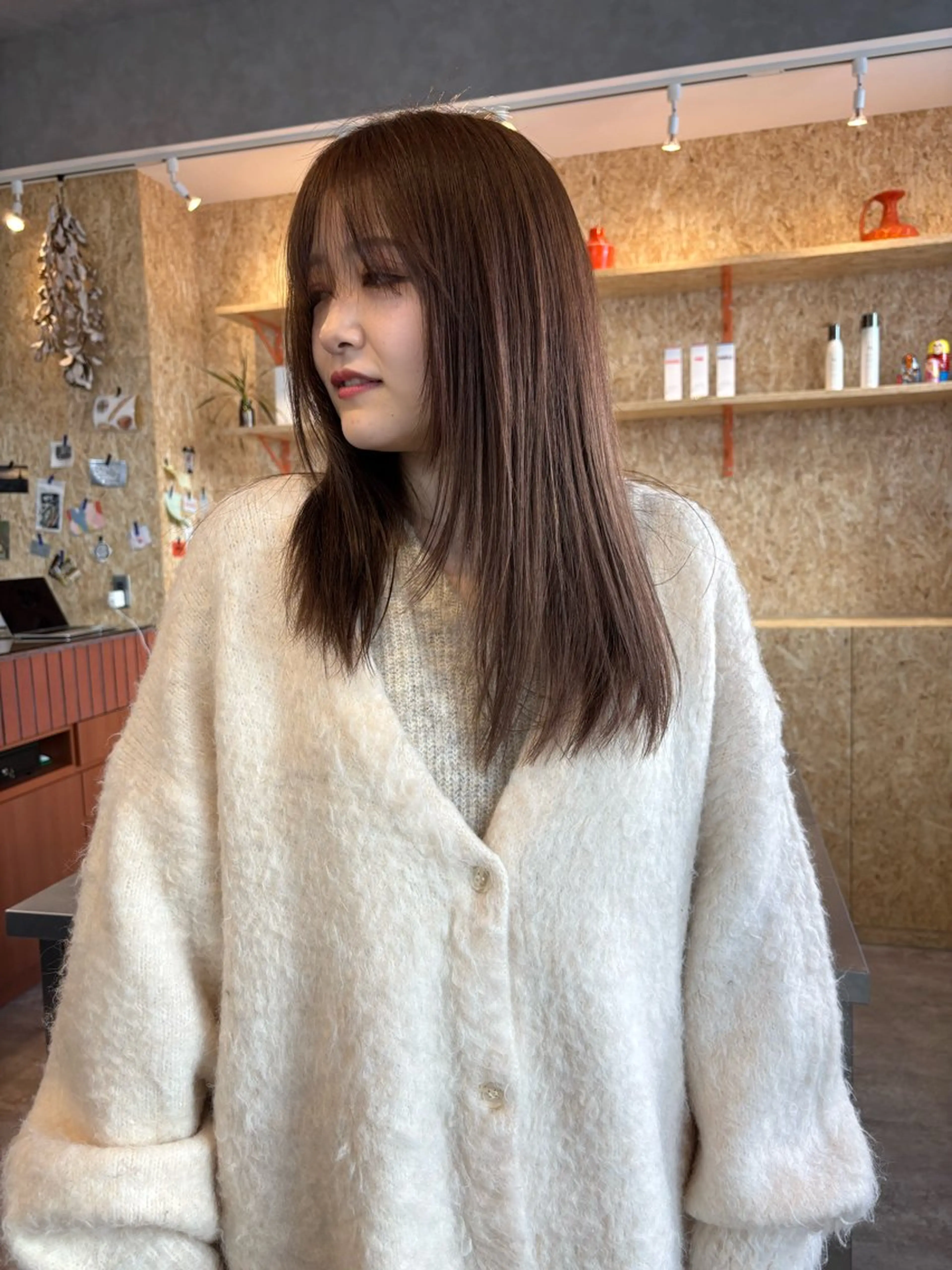 セミロング カラー 栄・伏見 JOULE'Sのヘアスタイル
